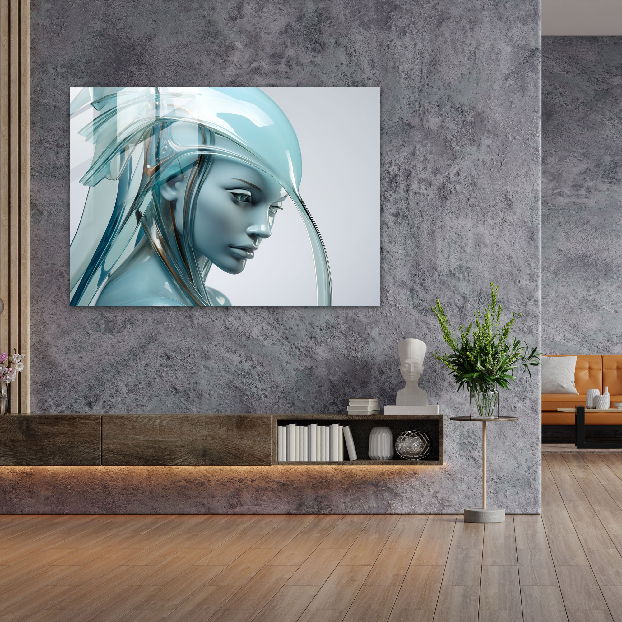 Mythology Glass Art - Mythology, Glass Wall Art, Home Decoration, Glass Print