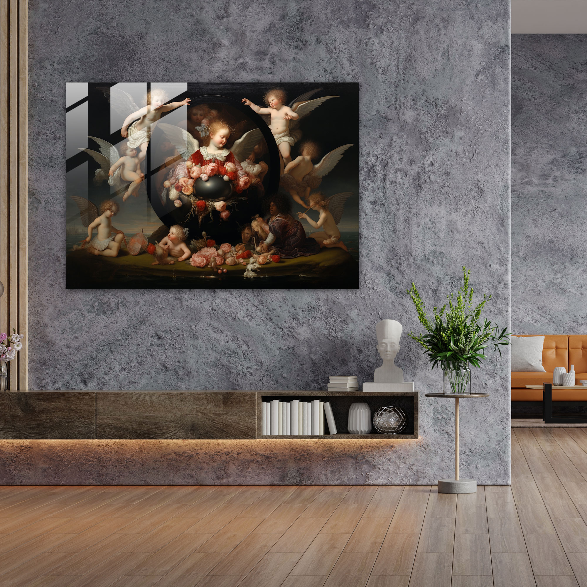 Mythology Glass Print - Venus Rising From The Sea - Mythology, Renaissance, Home Decoration, Mythology