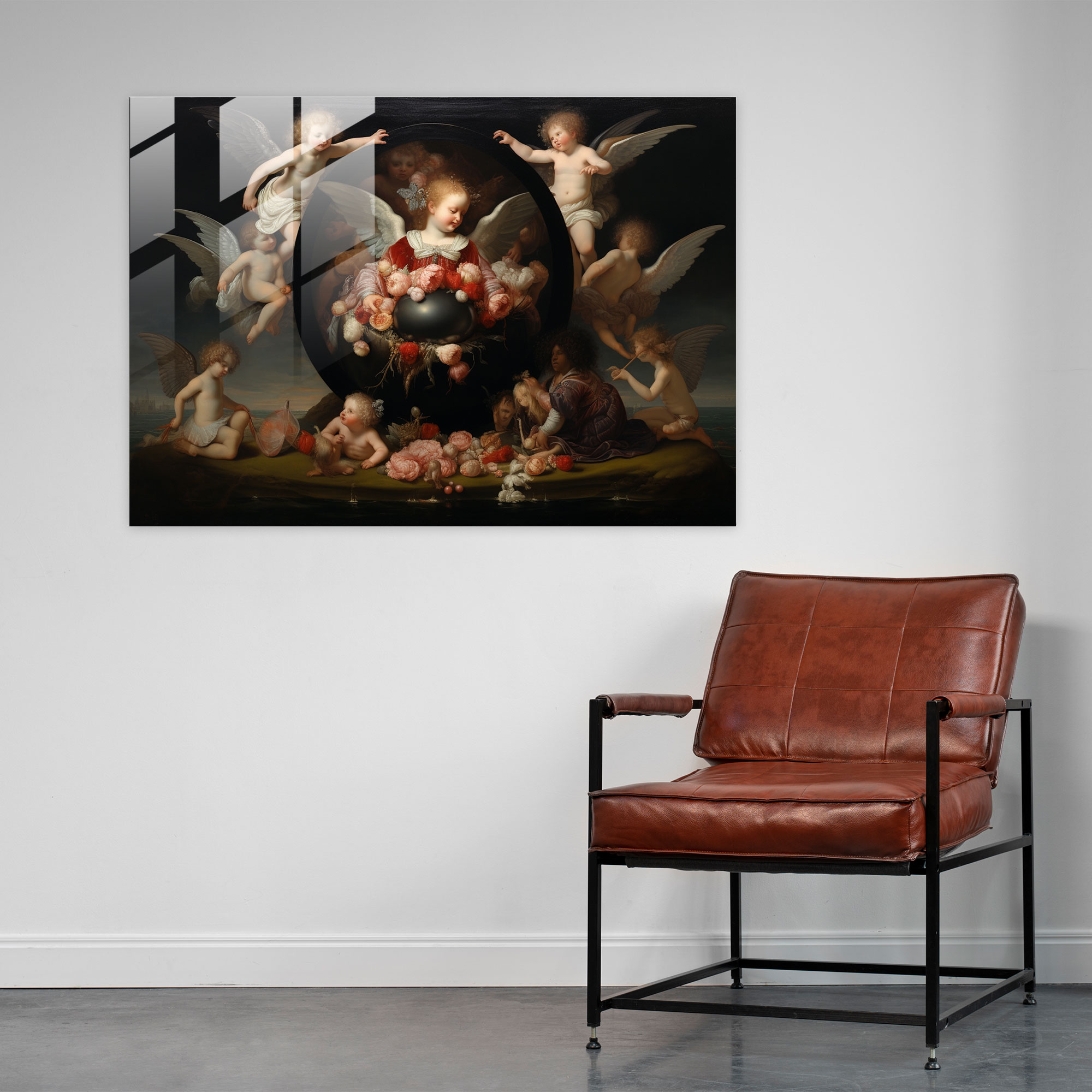 Mythology Glass Print - Venus Rising From The Sea - Mythology, Renaissance, Home Decoration, Mythology