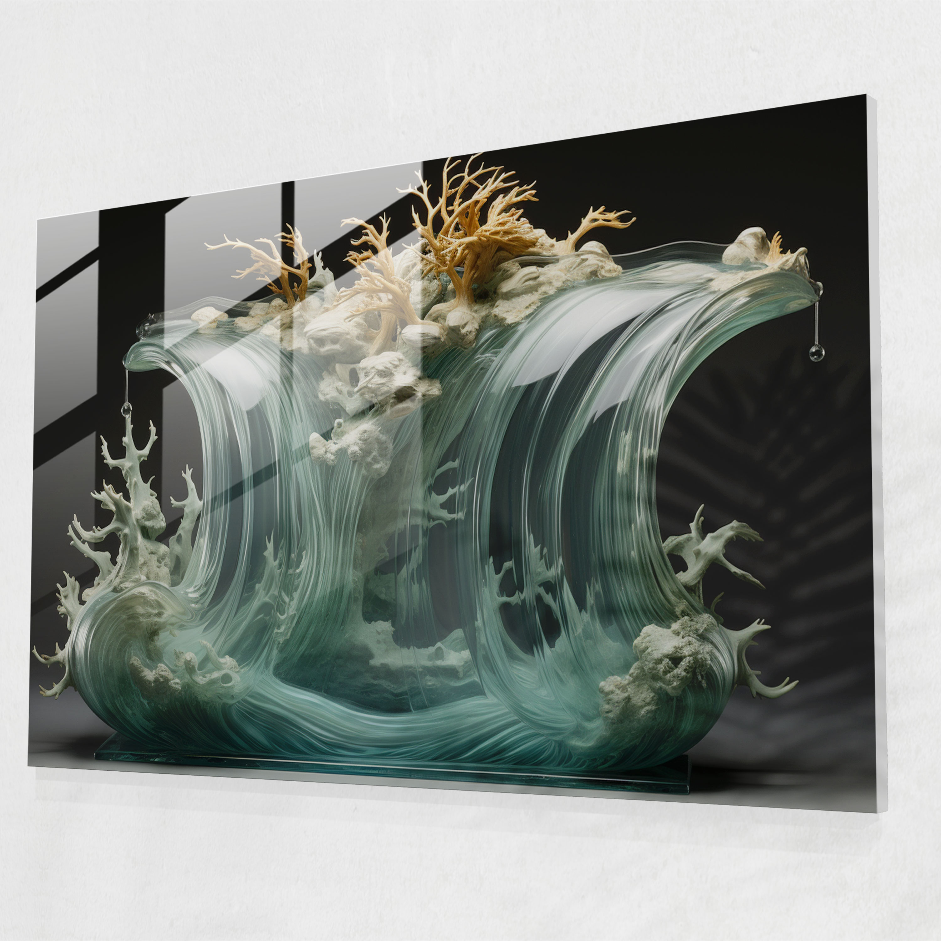 Mythology Wall Decoration - Mythology, Glass Print, Wall Decoration, Surreal Glass Sculpture