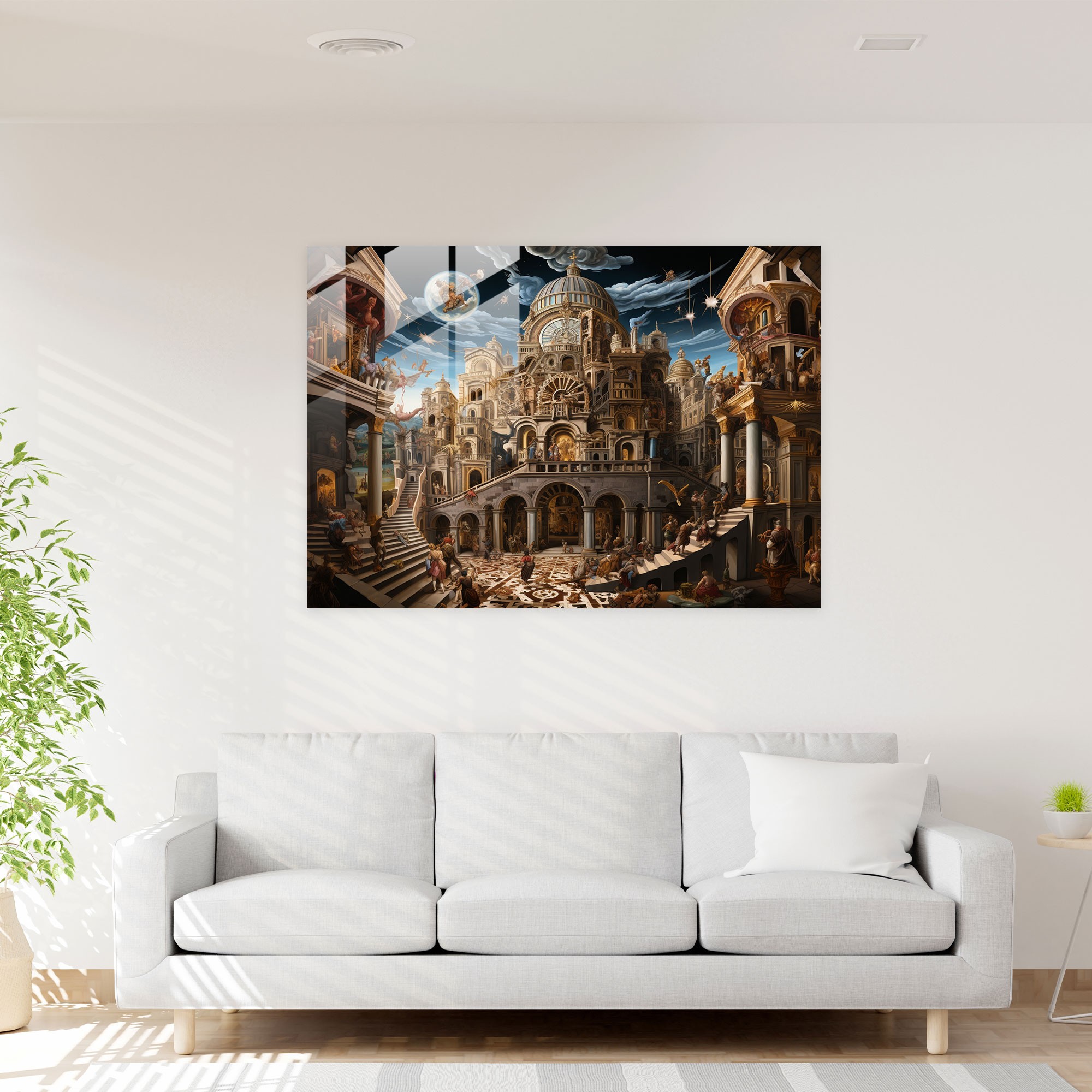 Mythology Modern Art - Mythology, Modern Art, Glass Wall Art, Mythology