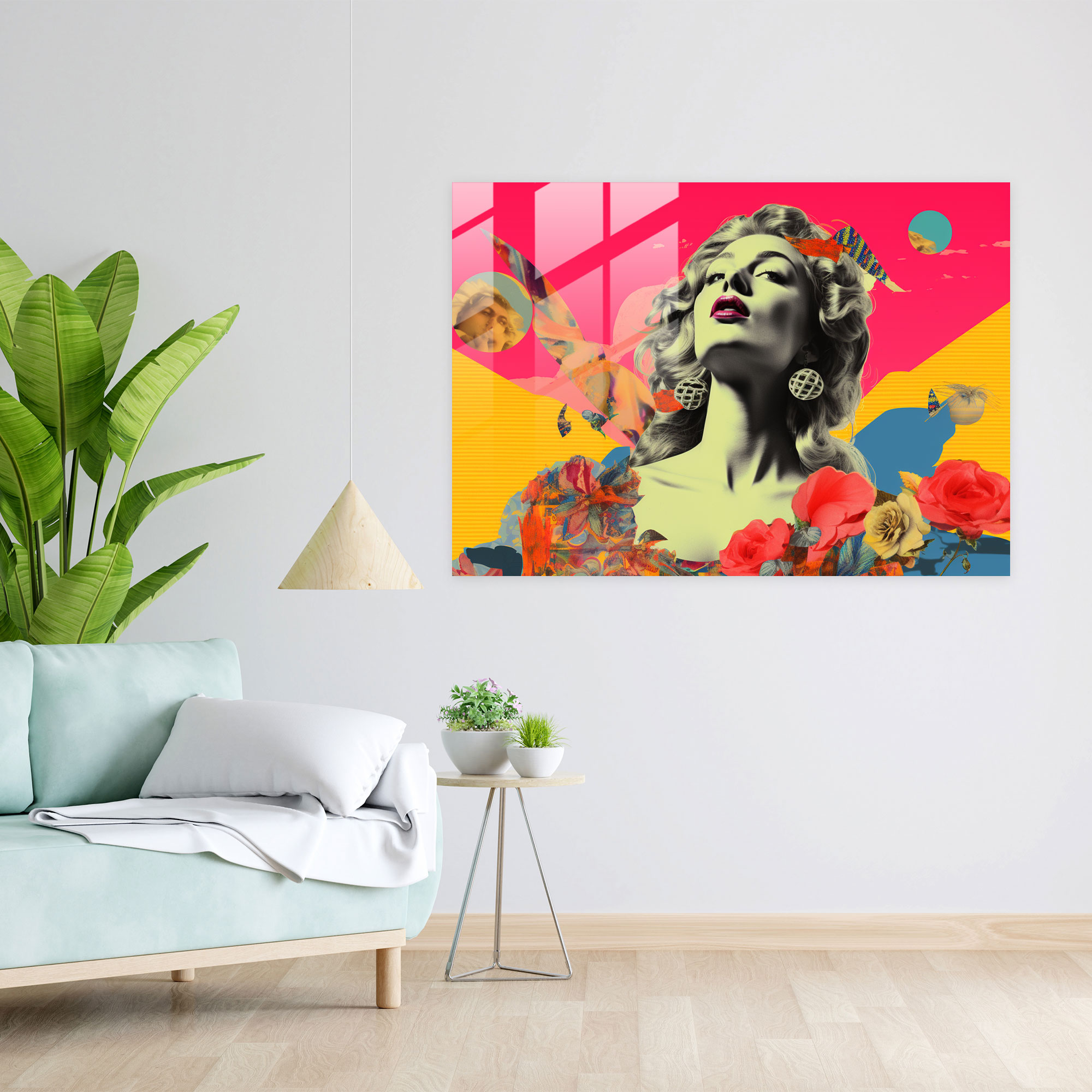 Mythology Glass Wall Art - Mythology, Glass Wall Art, Home Decoration, Modern Art