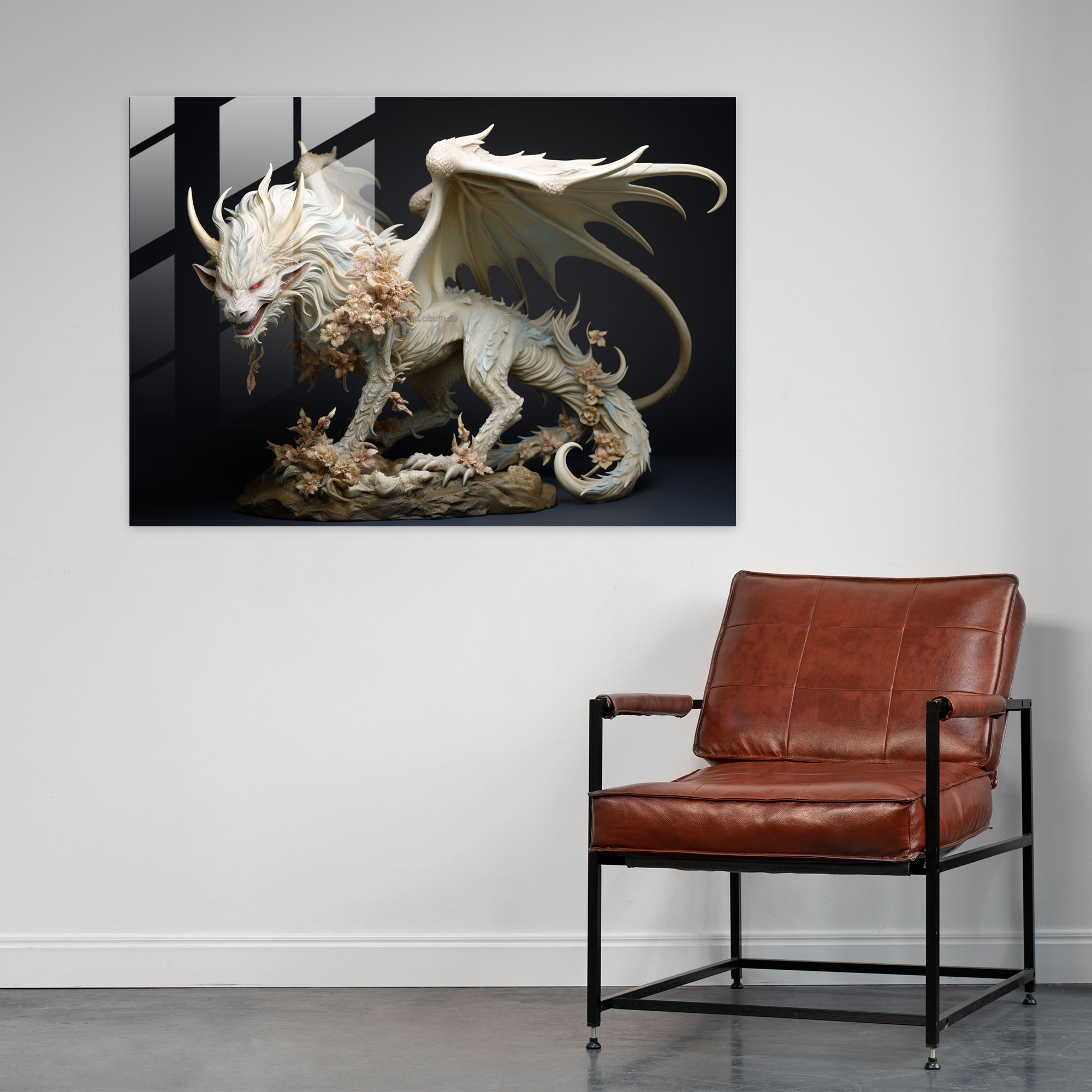 Mythology Glass Art - Realistic Sculpture - Mythology, Mythical Creature, Mythology, Intricate Details