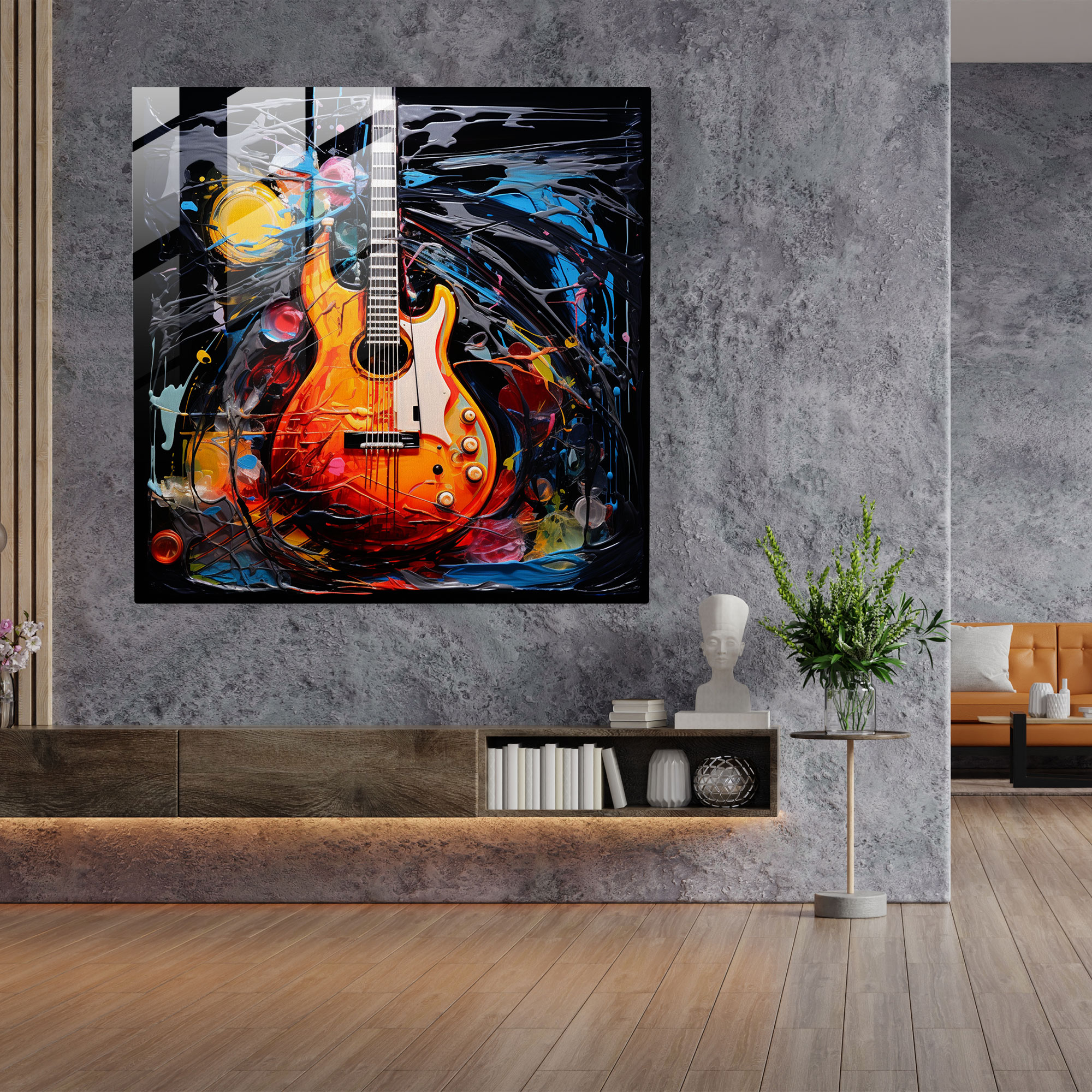Metallica Album Covers Glass Print - Metallica, Glass Wall Art, Metallica, Music