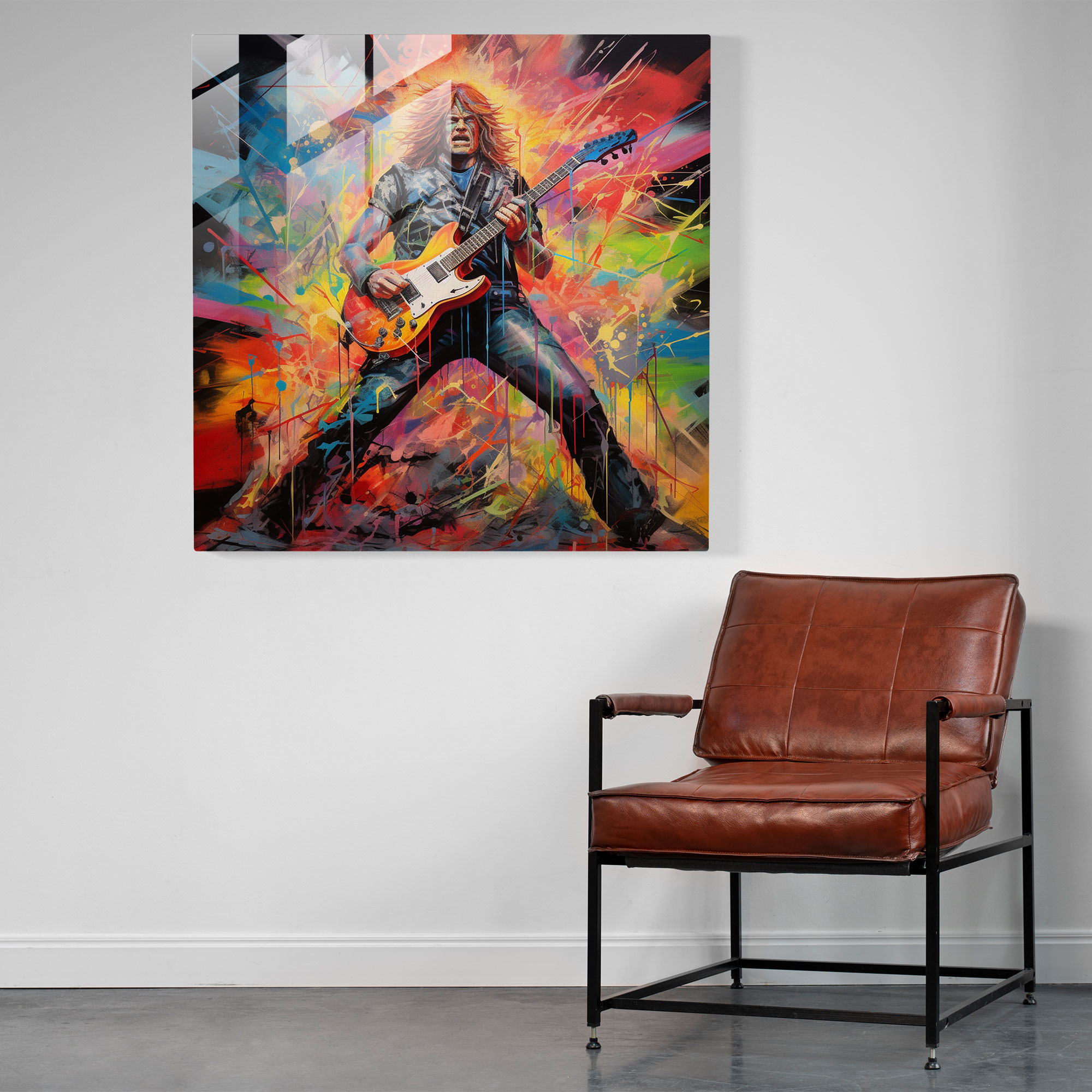 Metallica Graffiti Glass Print - Metallica, Graffiti, Album Covers, Metallica