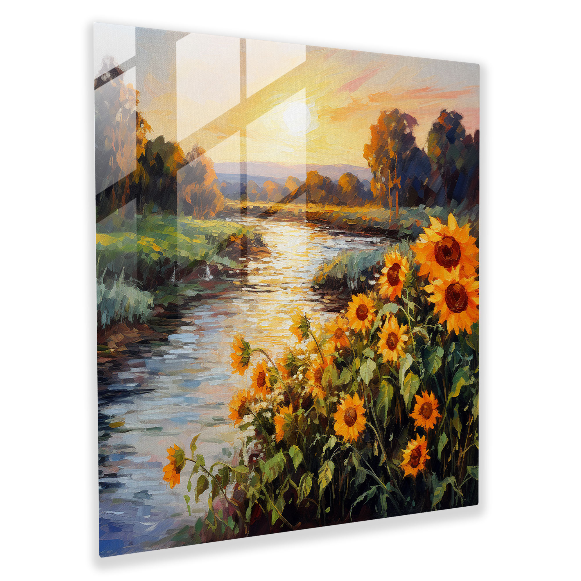 Glasbild Naturmelodie