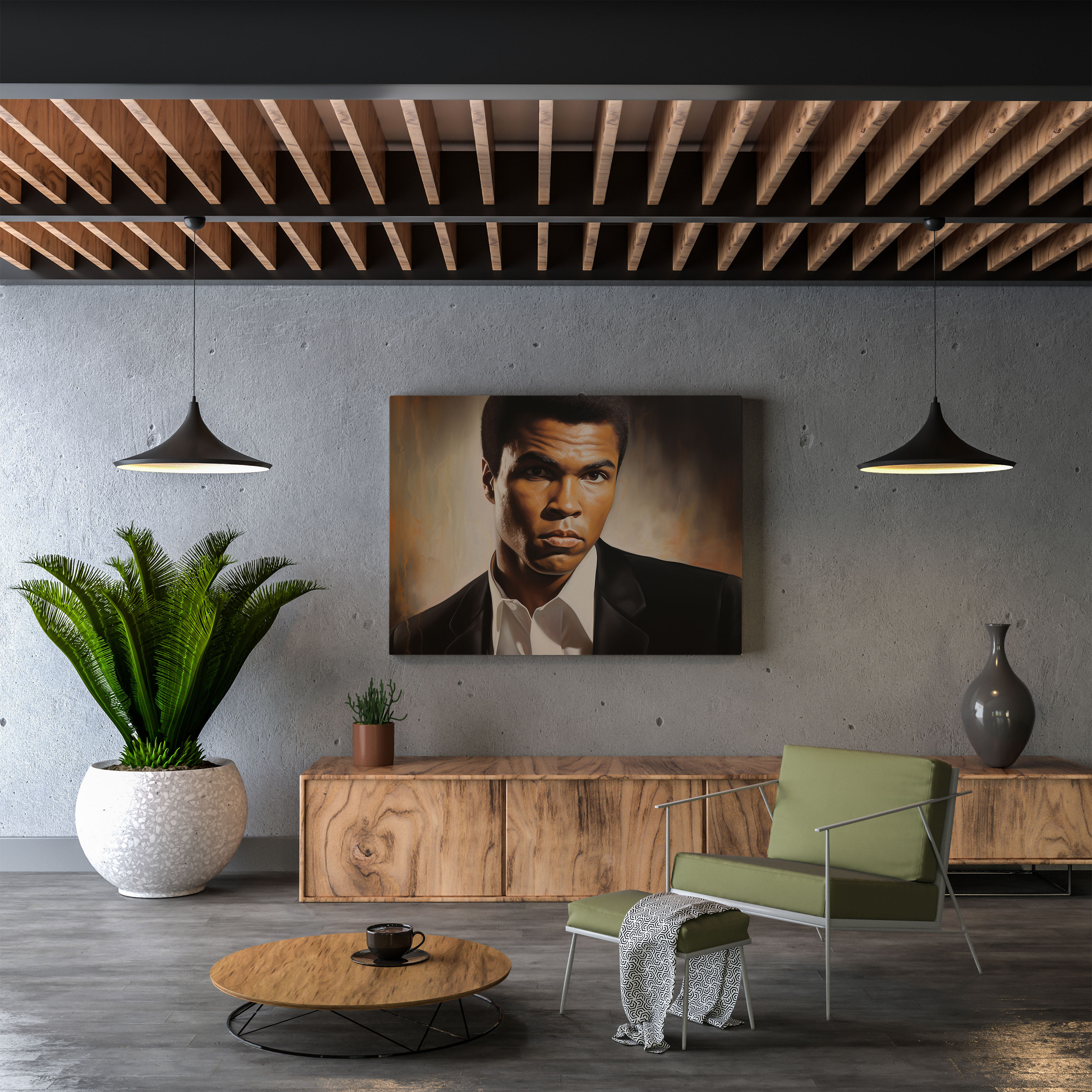 Muhammad Ali Canvas Print - Muhammad Ali, Wall Decoration, Wall Art, Home Decoration