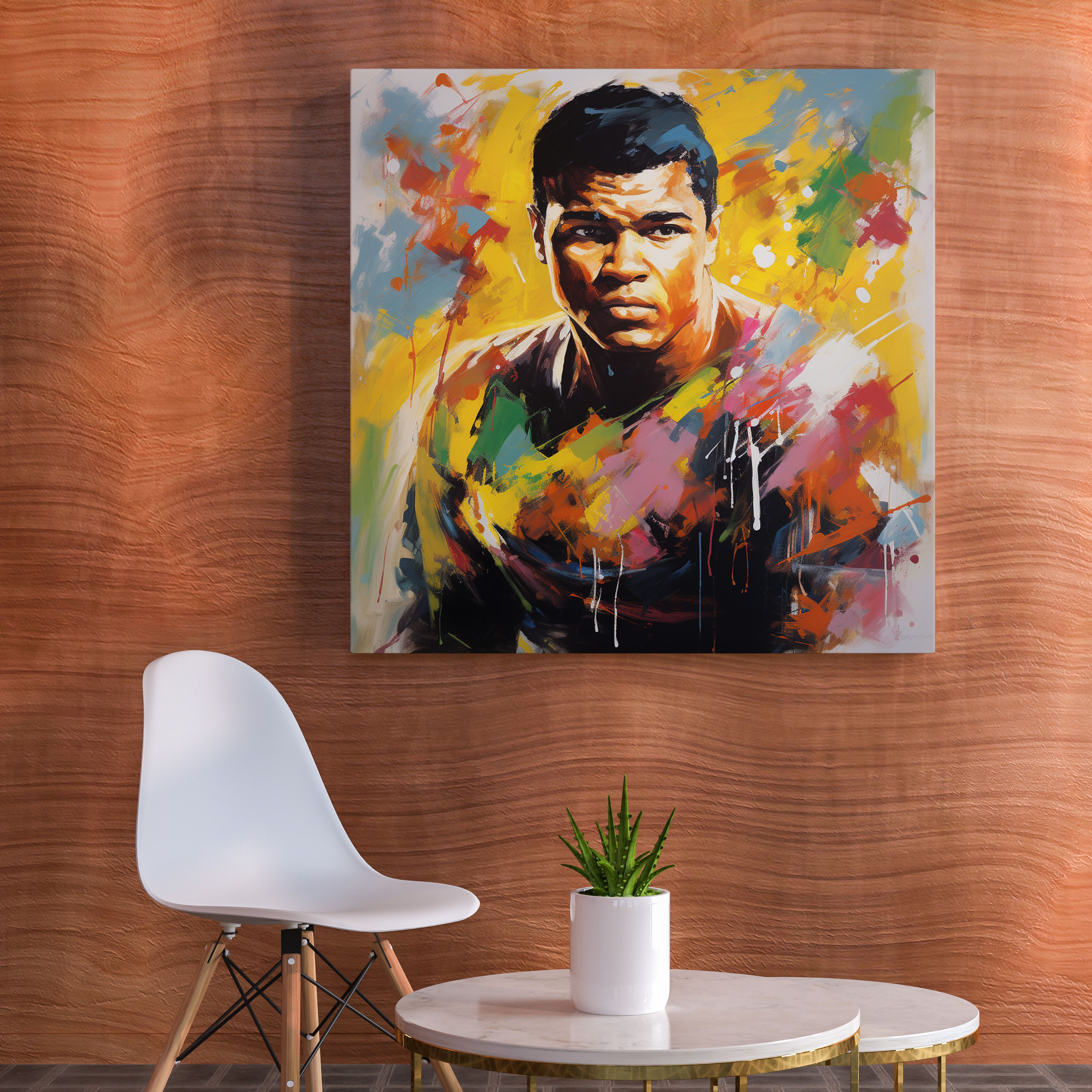 Muhammad Ali Wall Art - Muhammad Ali, Wall Art, Canvas Print, Wall Decoration