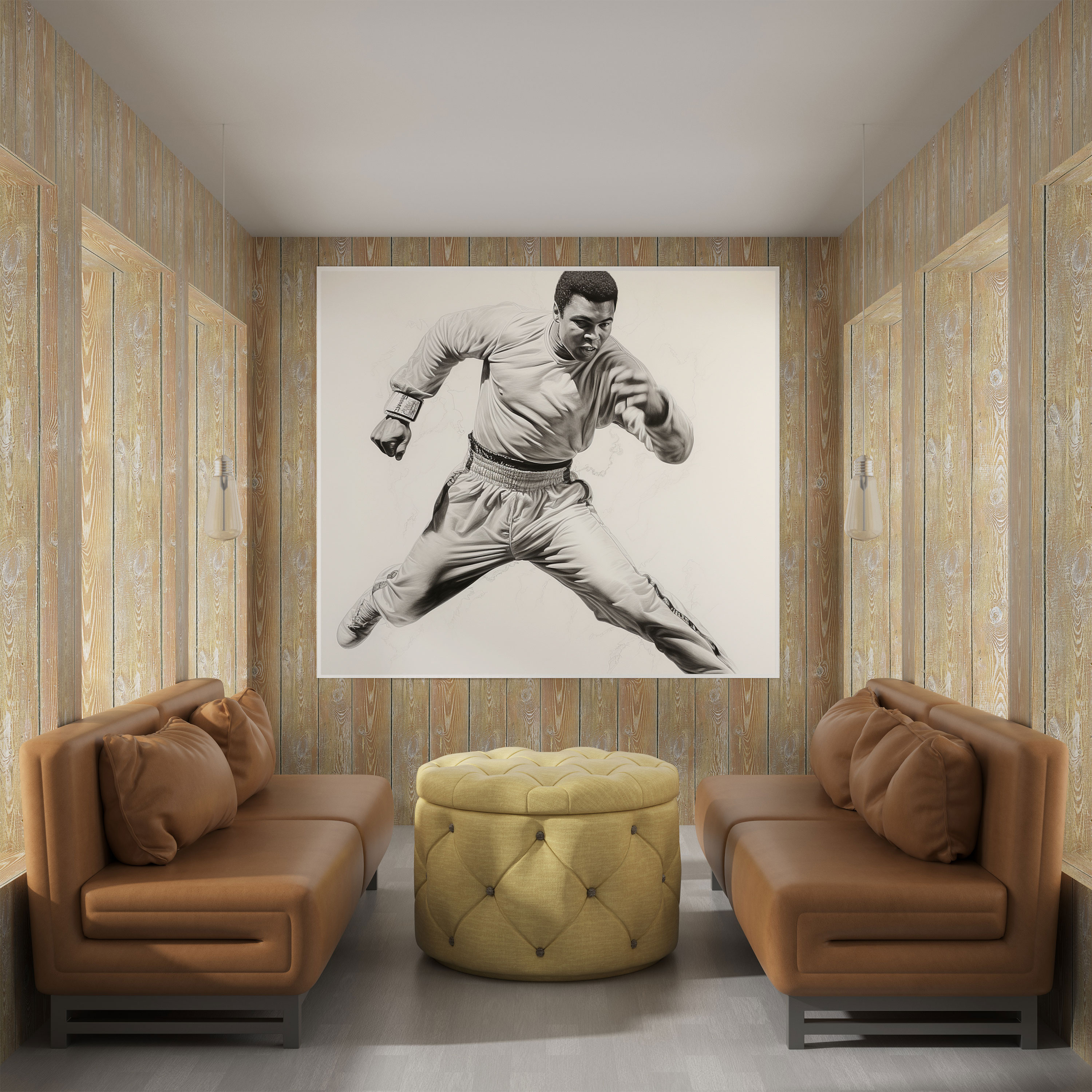 Muhammad Ali Wall Decoration - Muhammad Ali, Home Decoration, Muhammad Ali, Canvas Print