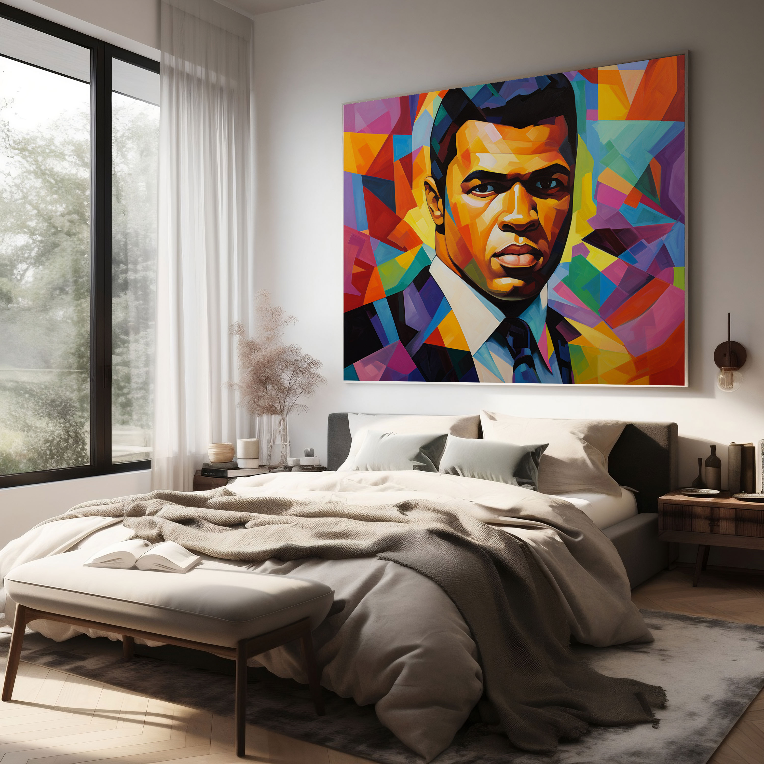 Muhammad Ali Canvas Print - Muhammad Ali, Wall Art, Wall Decoration, Muhammad Ali