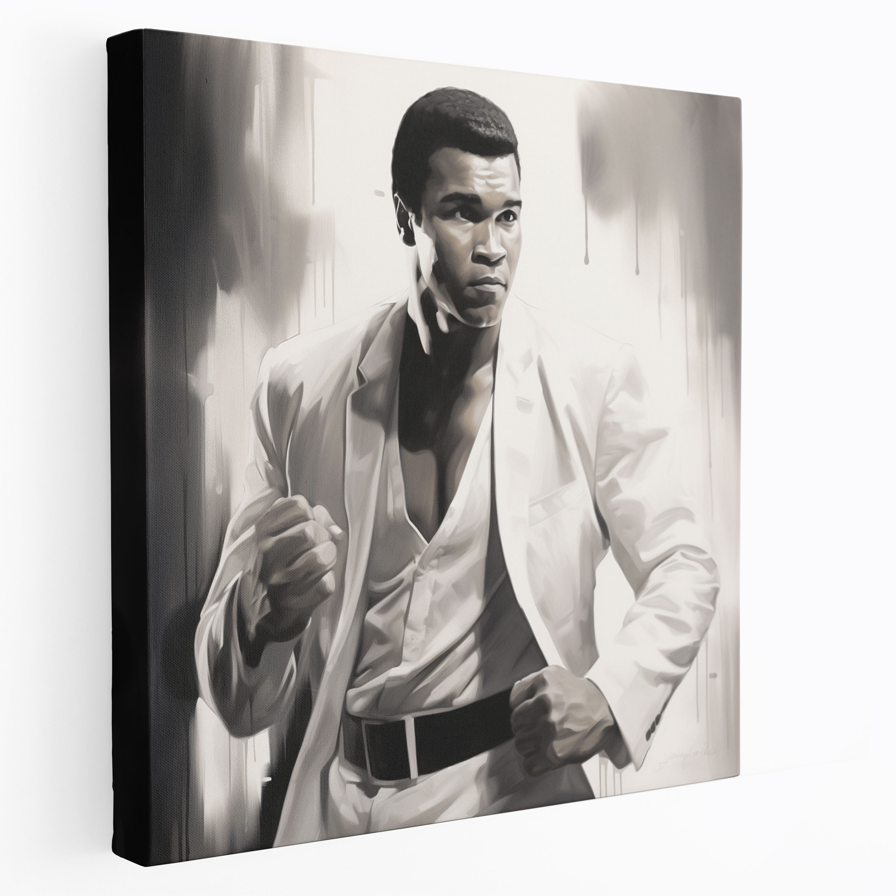 Muhammad Ali Duvar Dekorasyonu - Güven Boks Kanvas Tablo