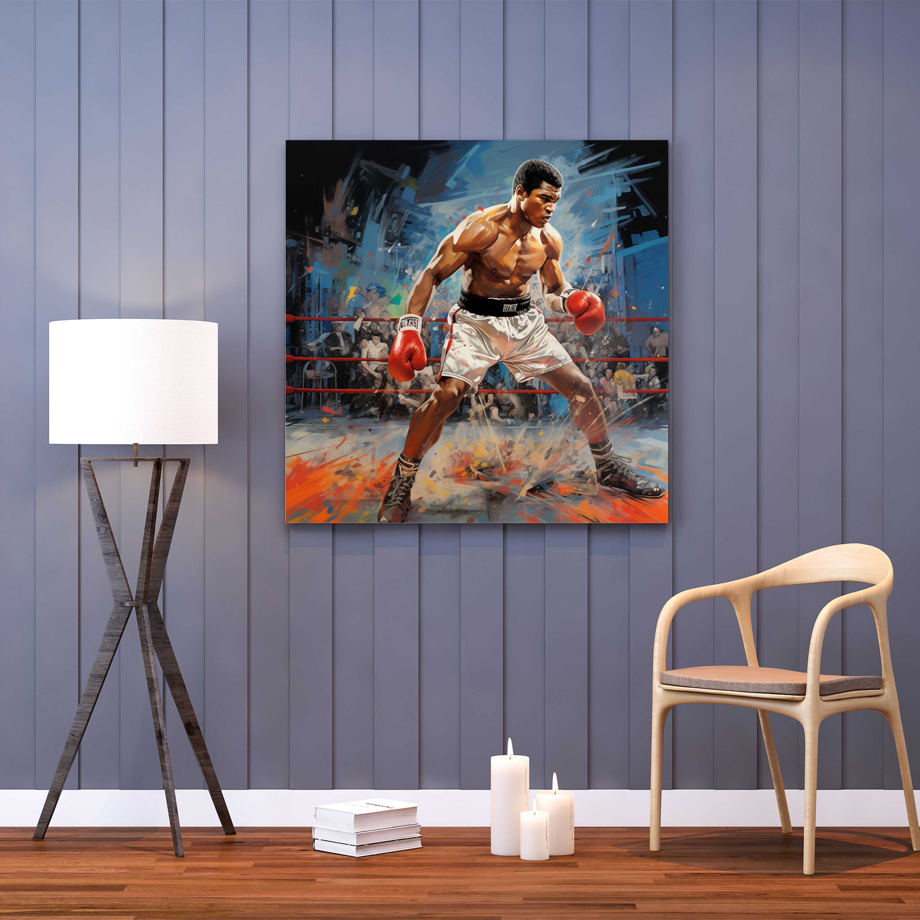 Muhammad Ali Career Canvas Print - Muhammad Ali, Canvas Print, Home Decoration, Career