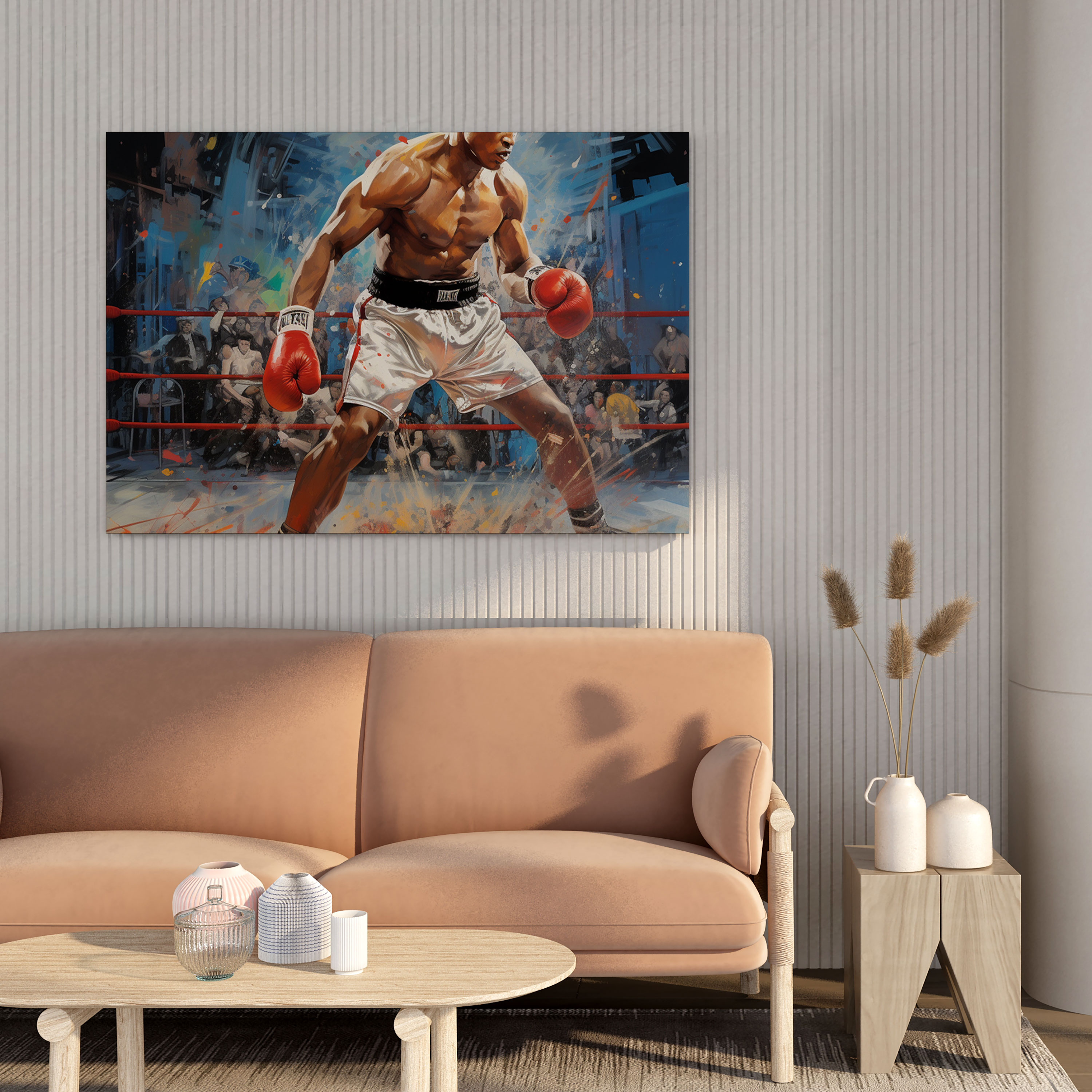 Muhammad Ali Career Canvas Print - Muhammad Ali, Canvas Print, Home Decoration, Career
