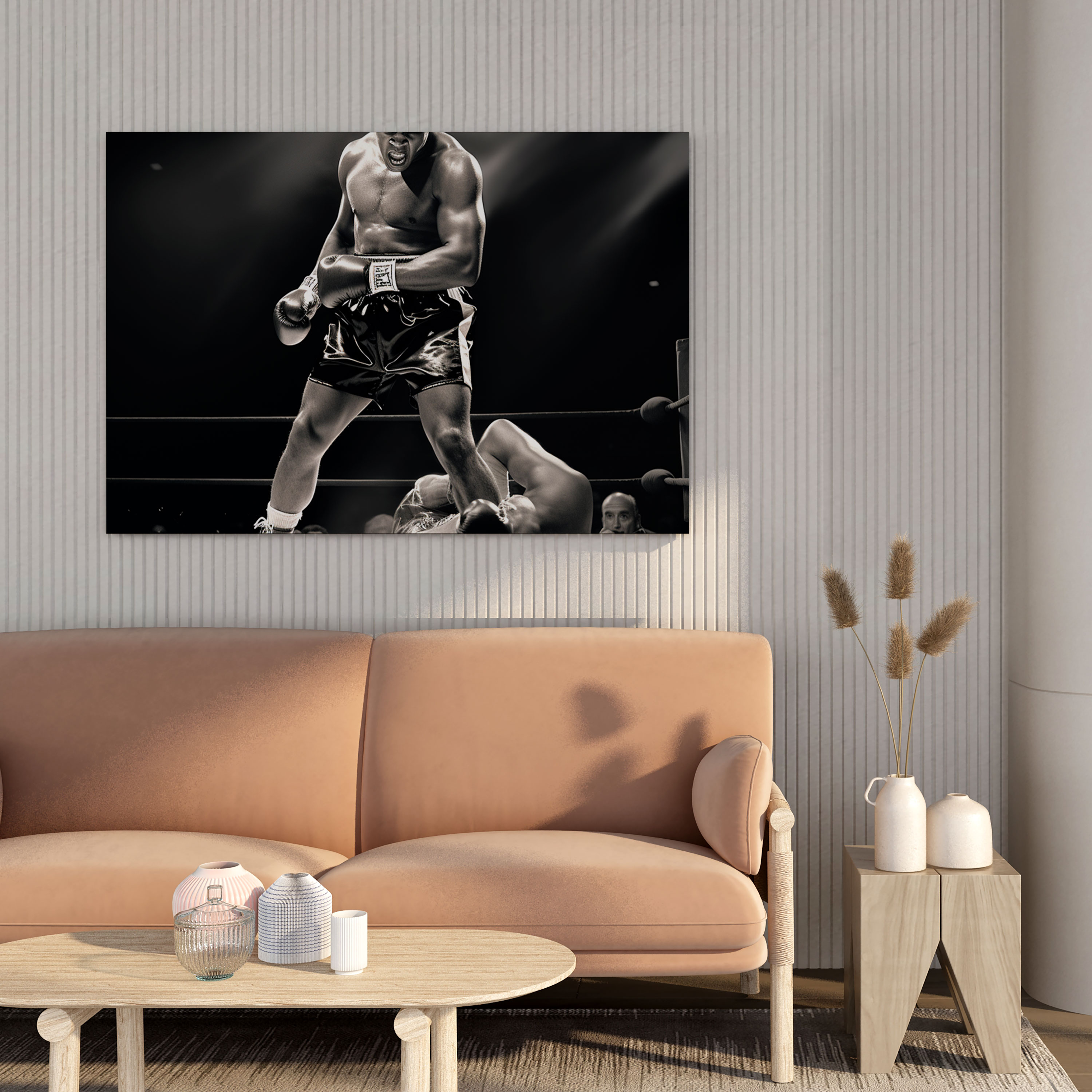 Muhammad Ali Tablo Sanatı - Nakavt Anıları - Kanvas Tablo - Duvar Dekorasyonu