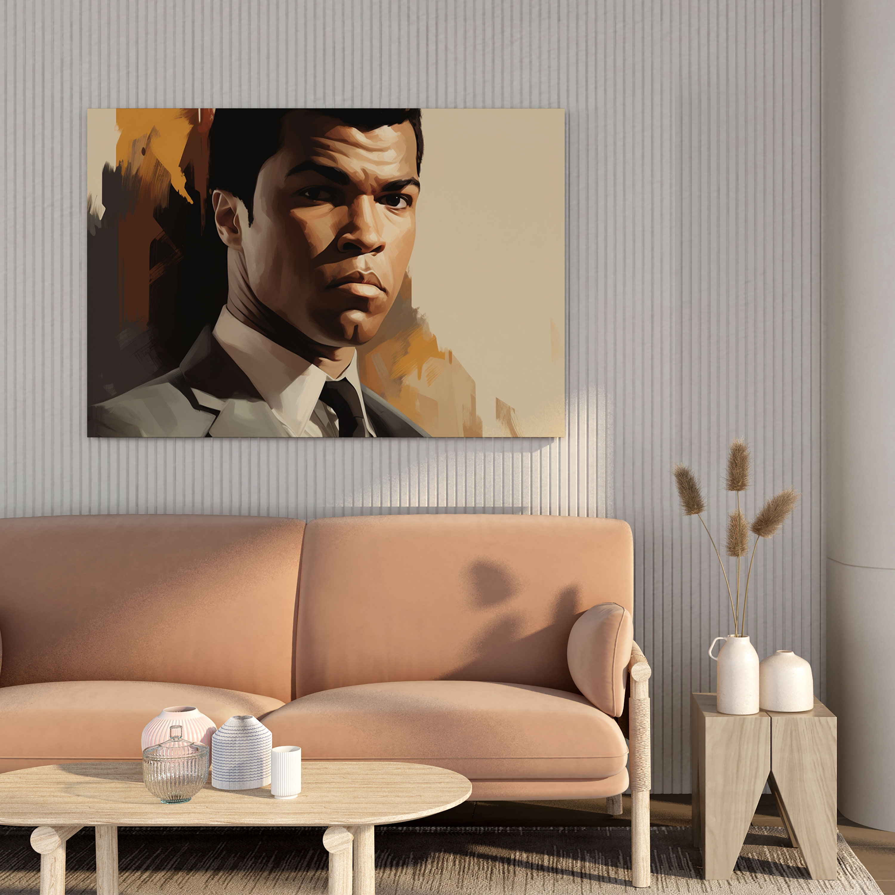 Muhammad Ali Contemporary Wall Art - Muhammad Ali, Wall Decoration, Muhammad Ali, Iconic Personality