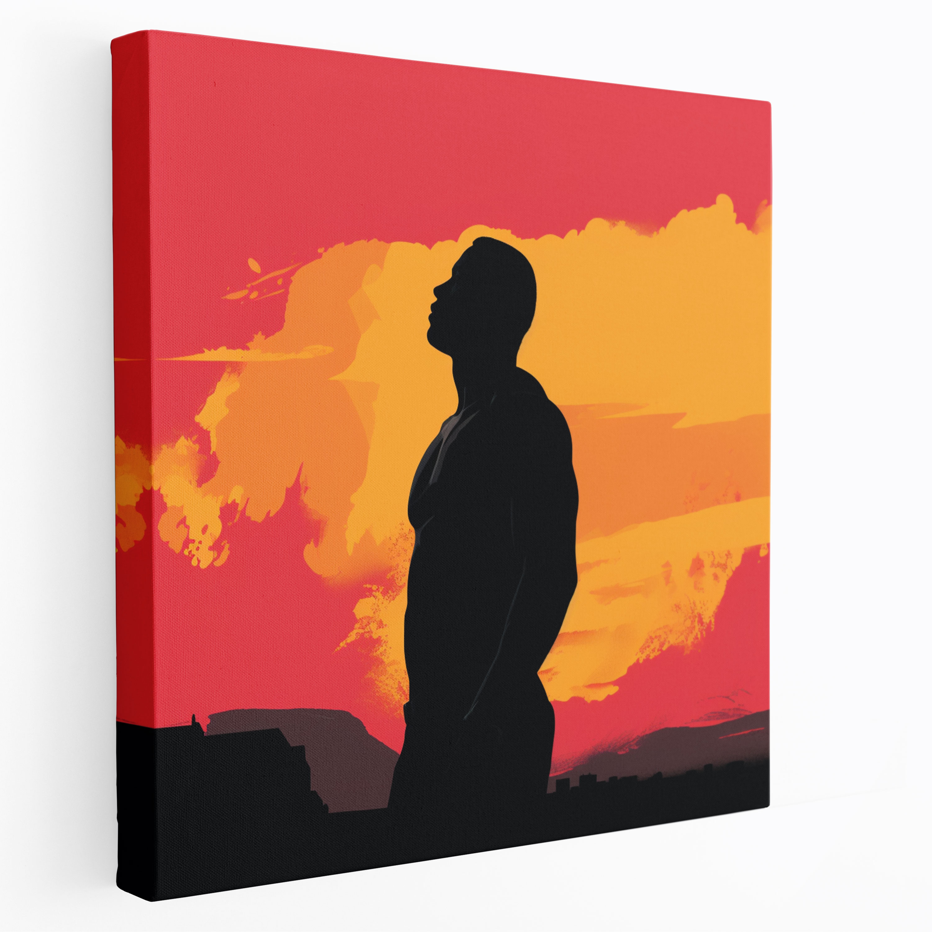 Muhammad Ali Wall Decoration - Muhammad Ali, Sports, Canvas Wall Art, Vibrant Background