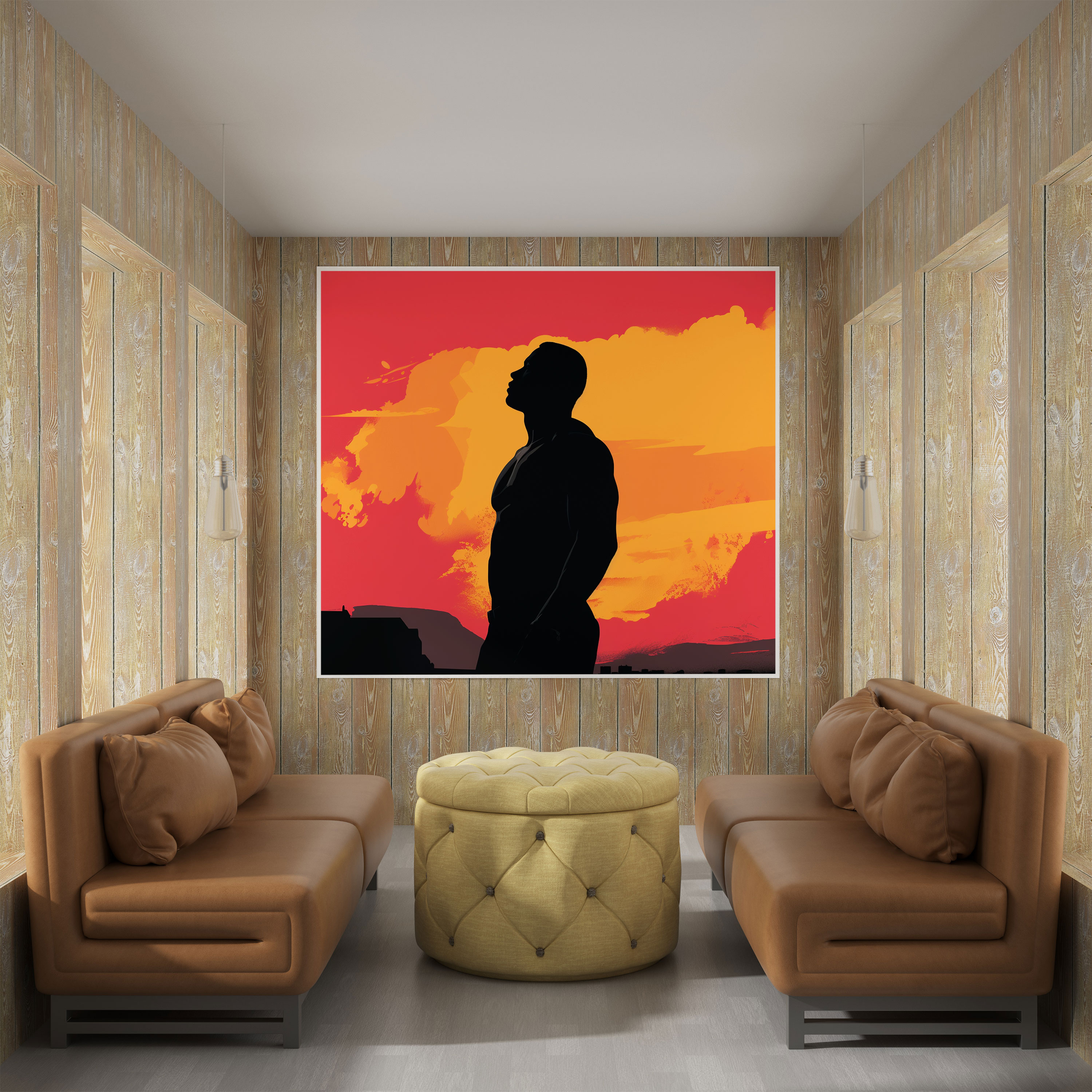 Muhammad Ali Wall Decoration - Muhammad Ali, Sports, Canvas Wall Art, Vibrant Background