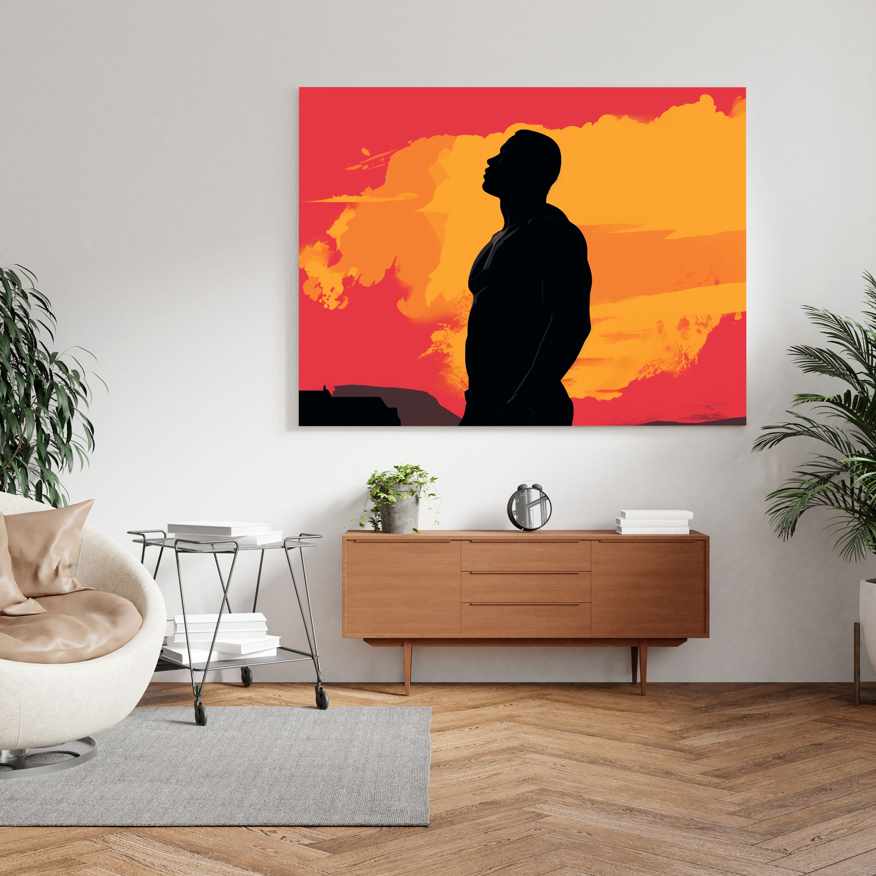 Muhammad Ali Wall Decoration - Muhammad Ali, Sports, Canvas Wall Art, Vibrant Background