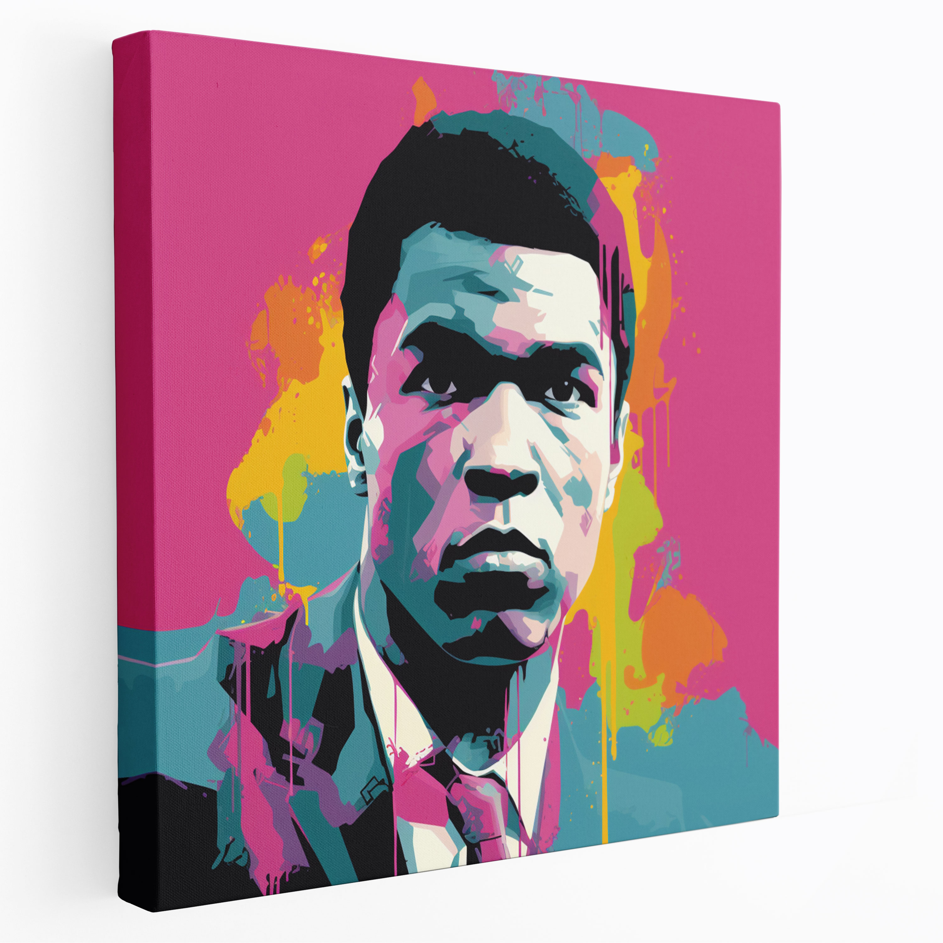 Muhammad Ali Canvas Print - Pop Art Wall Decoration - Muhammad Ali, Home Decoration, Pop Art, Canvas Wall Art