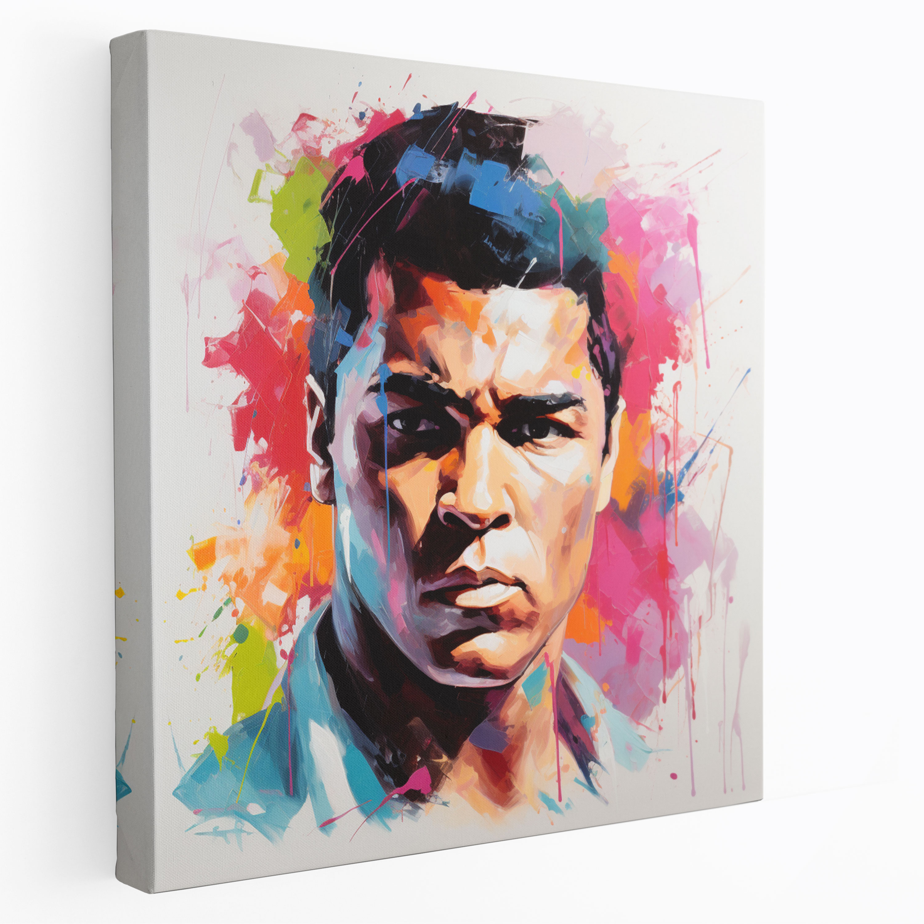 Muhammad Ali Canvas Print - Muhammad Ali, Muhammad Ali, Inspirational, Home Decoration
