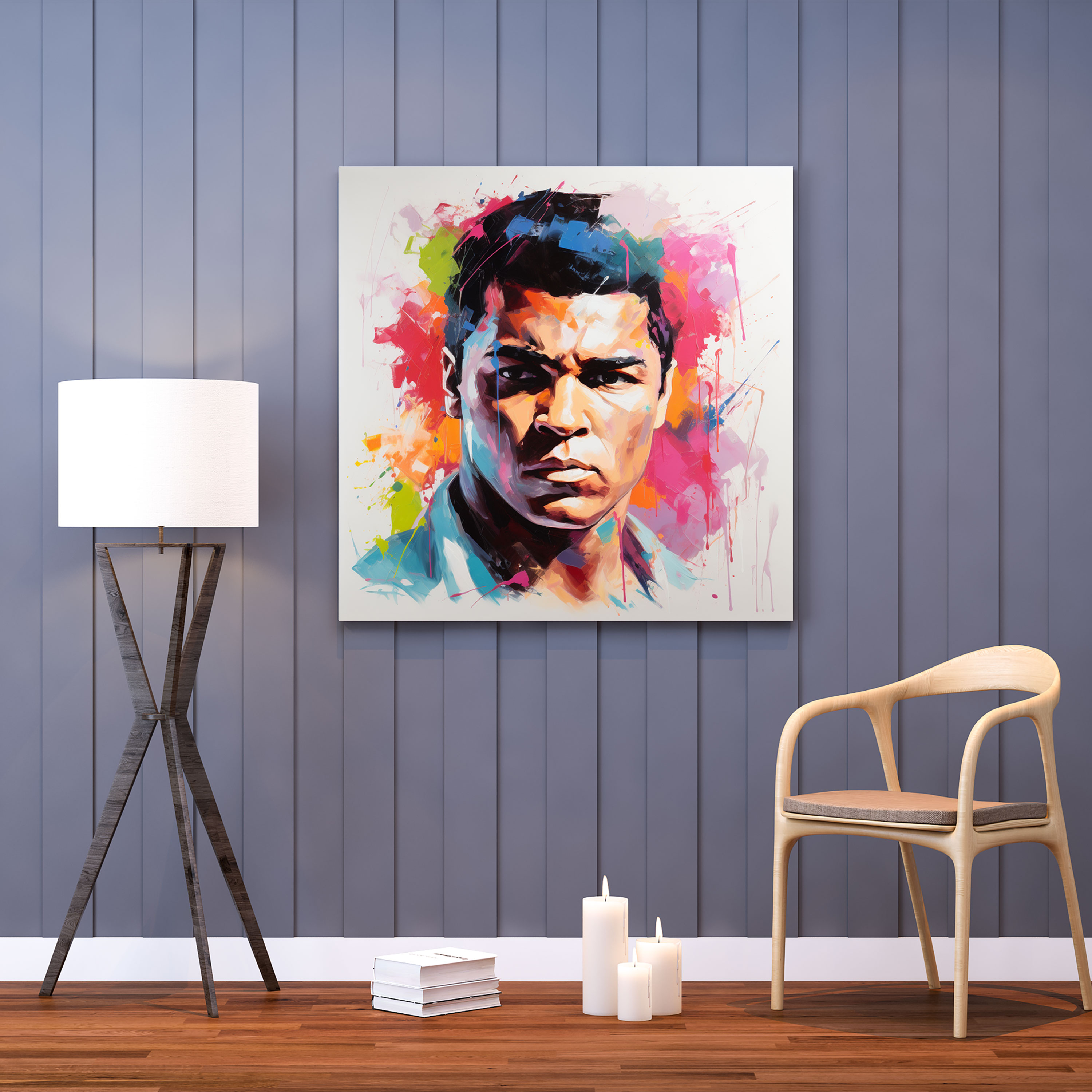Muhammad Ali Canvas Print - Muhammad Ali, Muhammad Ali, Inspirational, Home Decoration