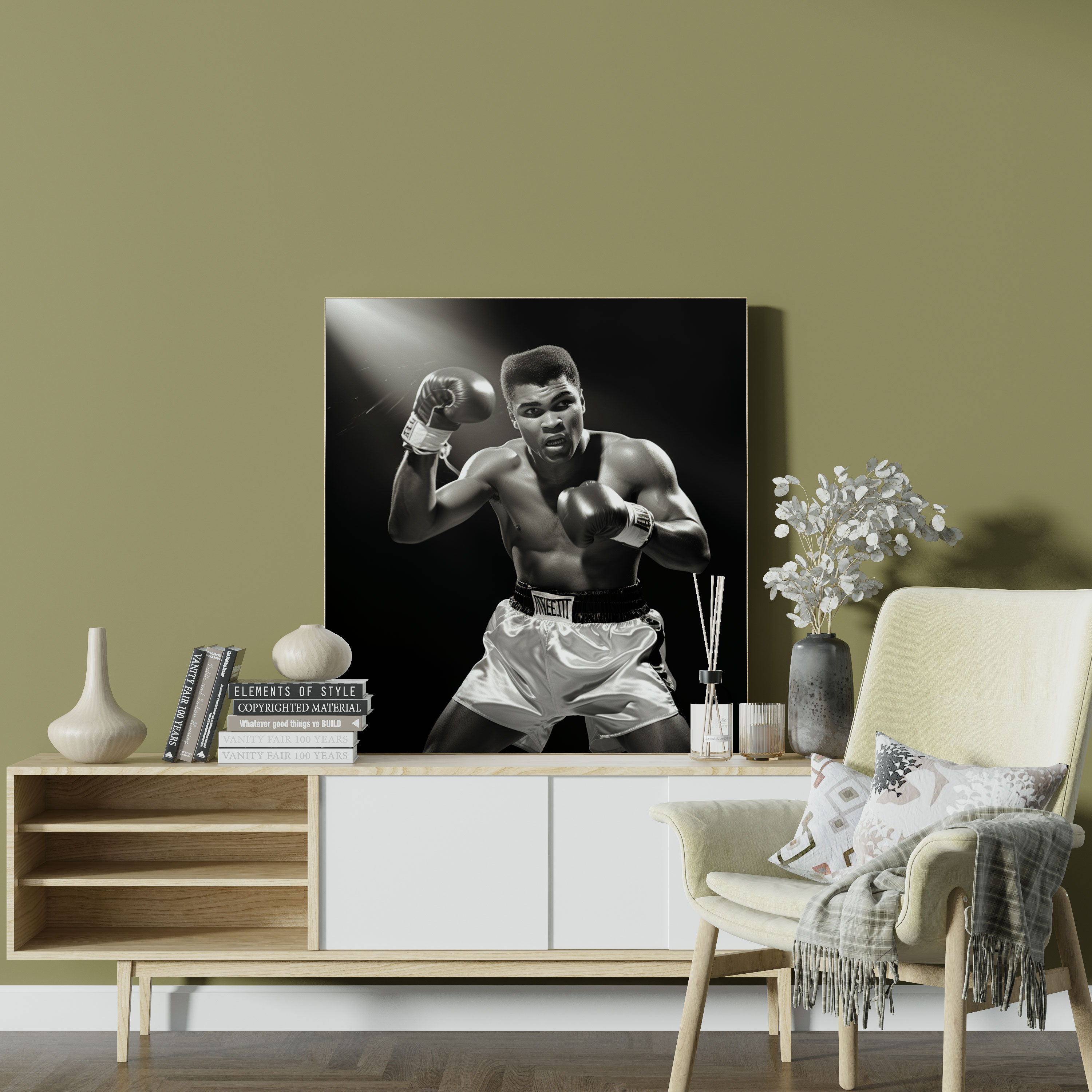 Muhammad Ali Canvas Print - Muhammad Ali, Sports, Canvas, Canvas Wall Art