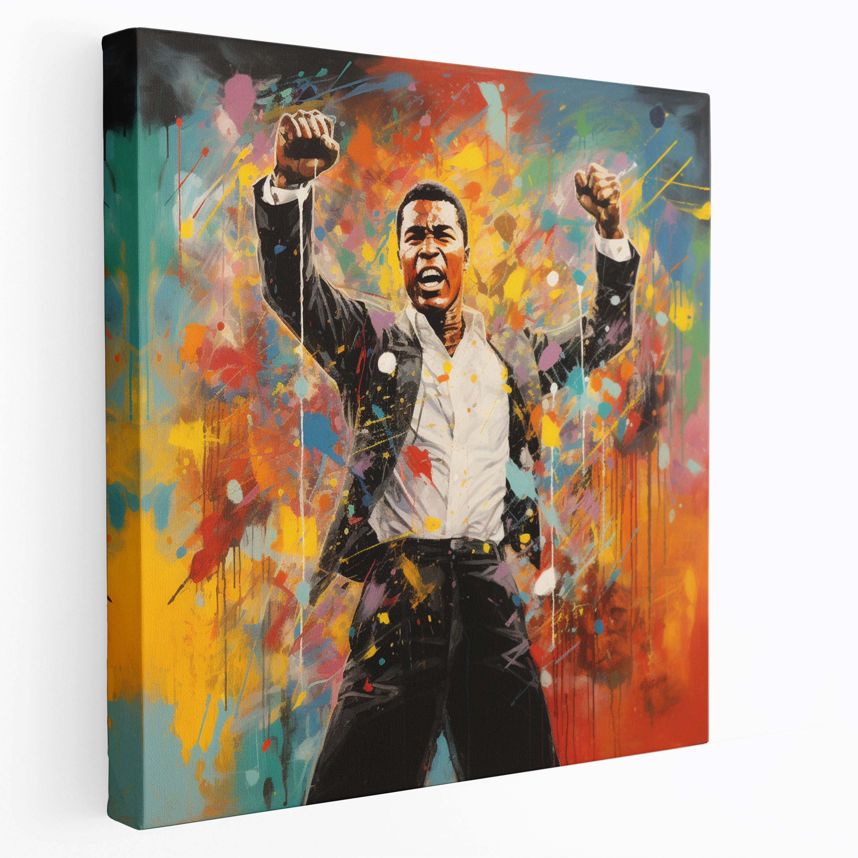 Muhammad Ali Wall Decoration - Muhammad Ali, Canvas Print, Boxing, Muhammad Ali