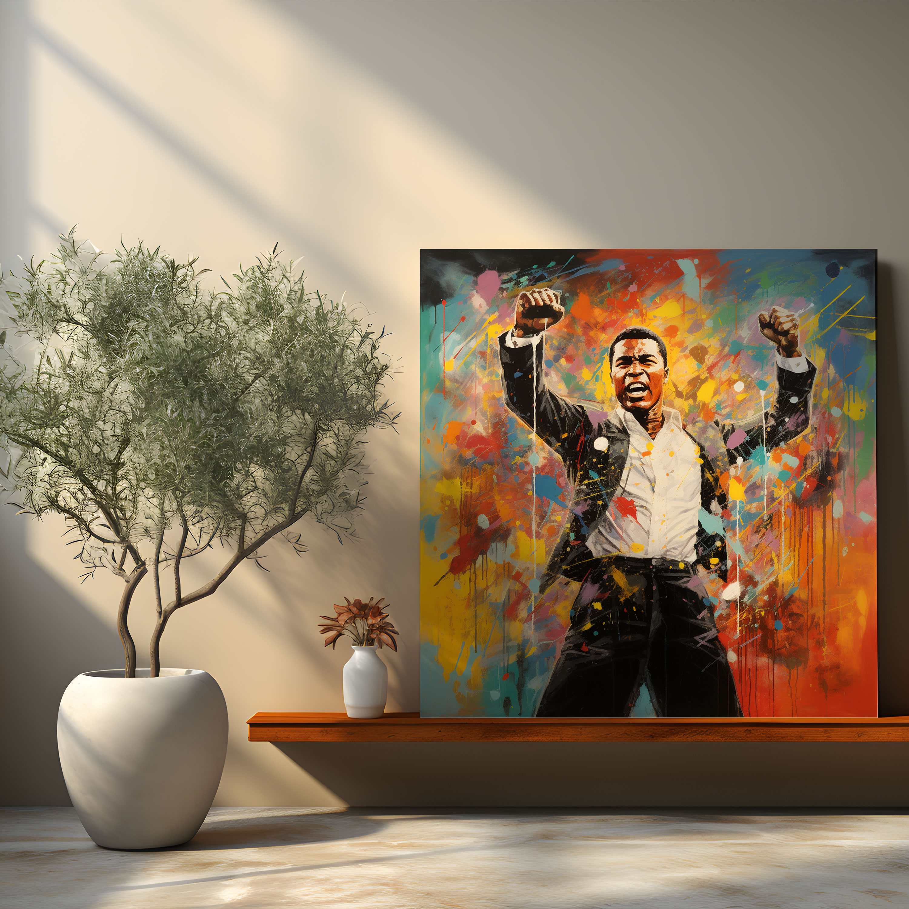 Muhammad Ali Wall Decoration - Muhammad Ali, Canvas Print, Boxing, Muhammad Ali