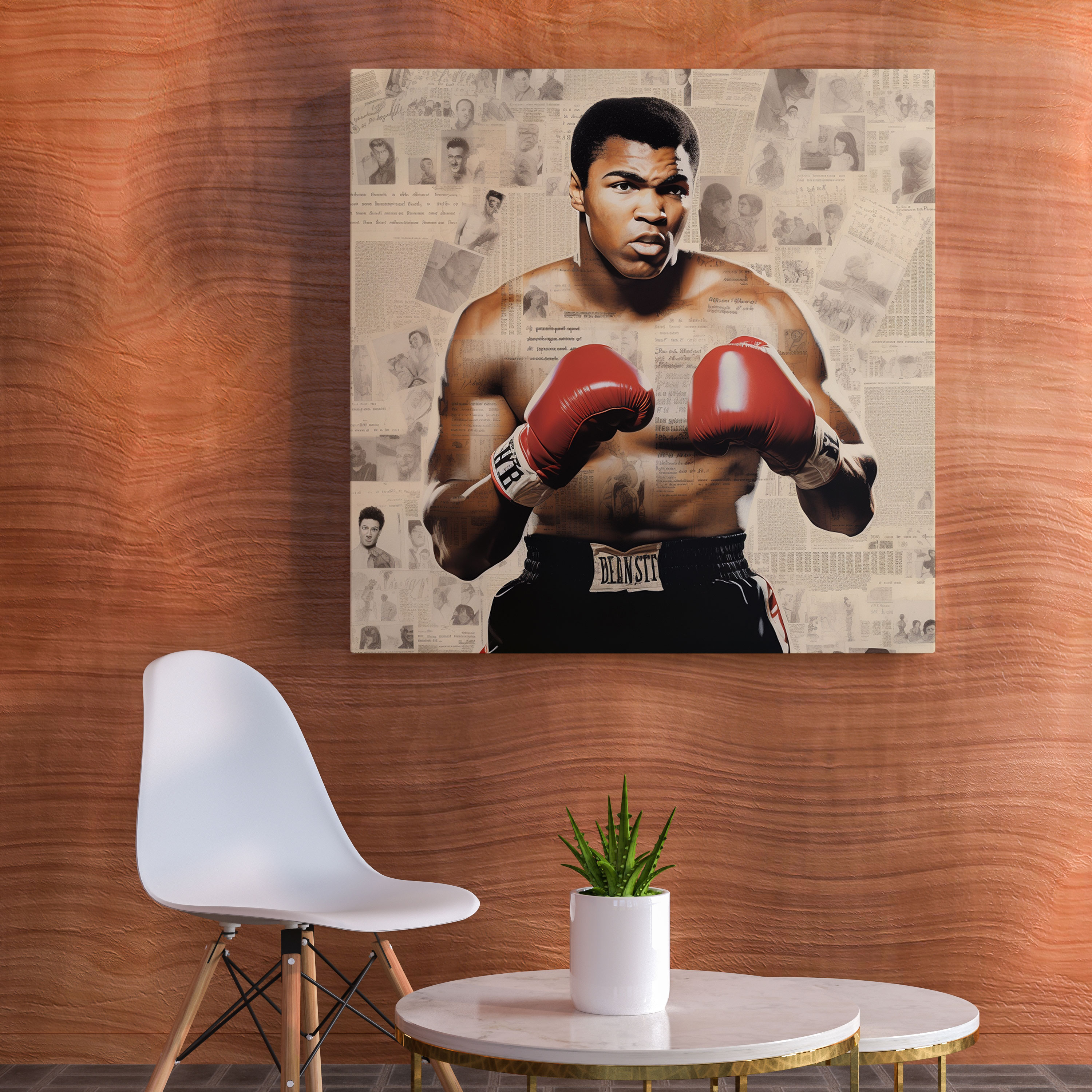 Muhammad Ali Wall Art - Muhammad Ali, Collage, Muhammad Ali, Canvas Print