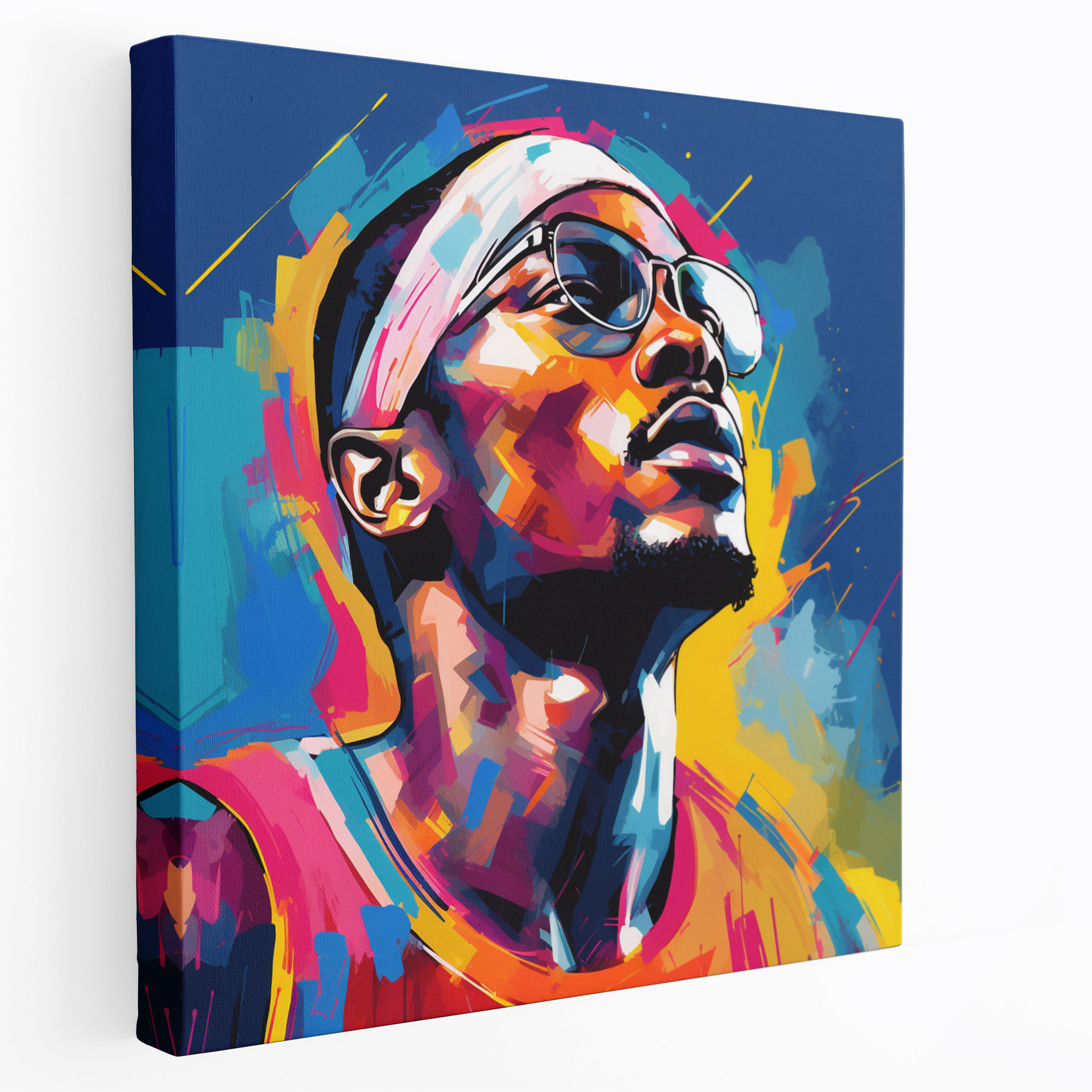 Nba Canvas Print - Pop Art Superstar - Nba, Nba Superstar, Charisma, Canvas