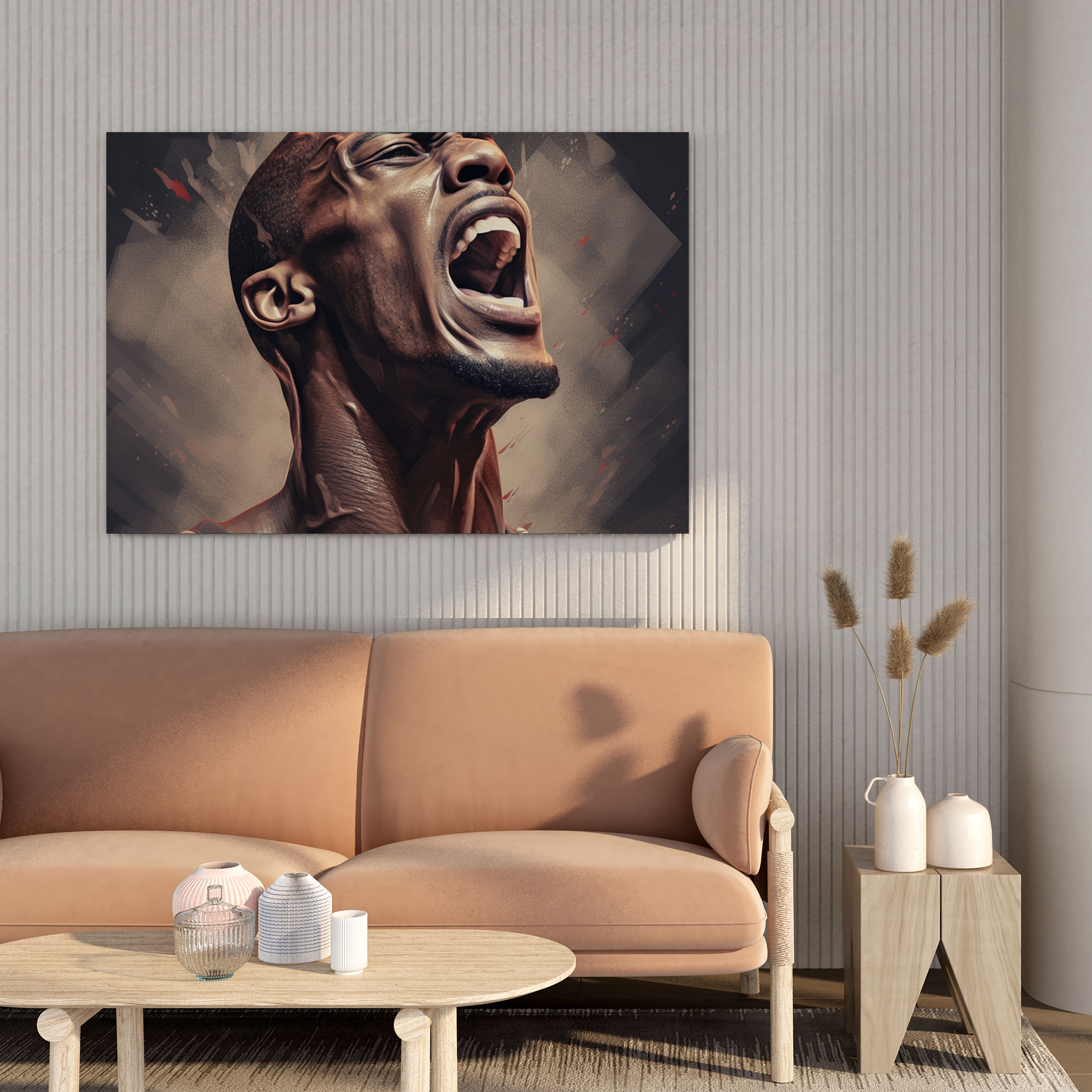 NBA Leinwandbild - Fotorealistische Wandkunst eines inspirierenden Spielers - NBA Leidenschaft Wandkunst Wohnkultur