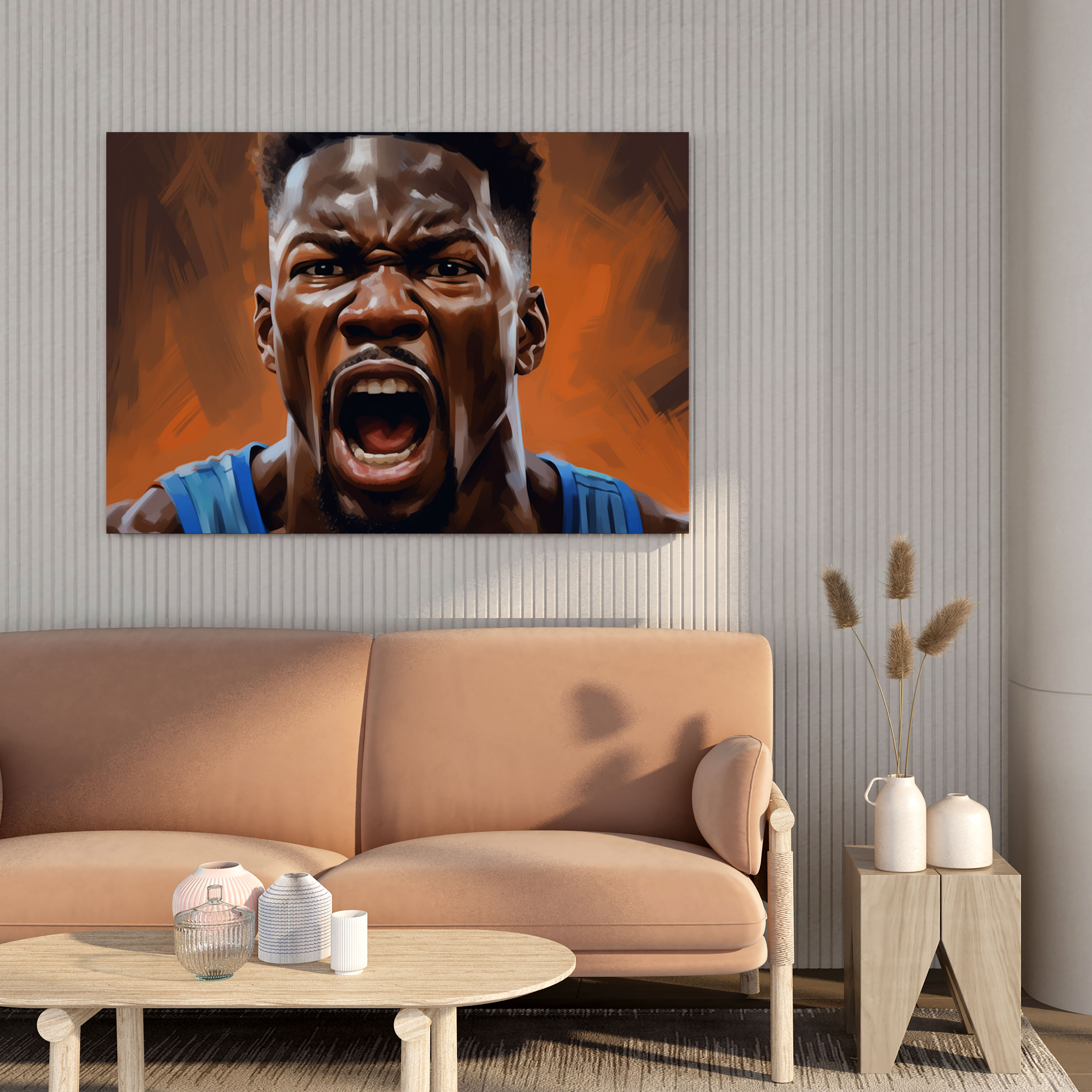 Nba Wall Art - Realistic Nba Star Portraits - Nba, Canvas Print, Realistic Portraits, Wall Art