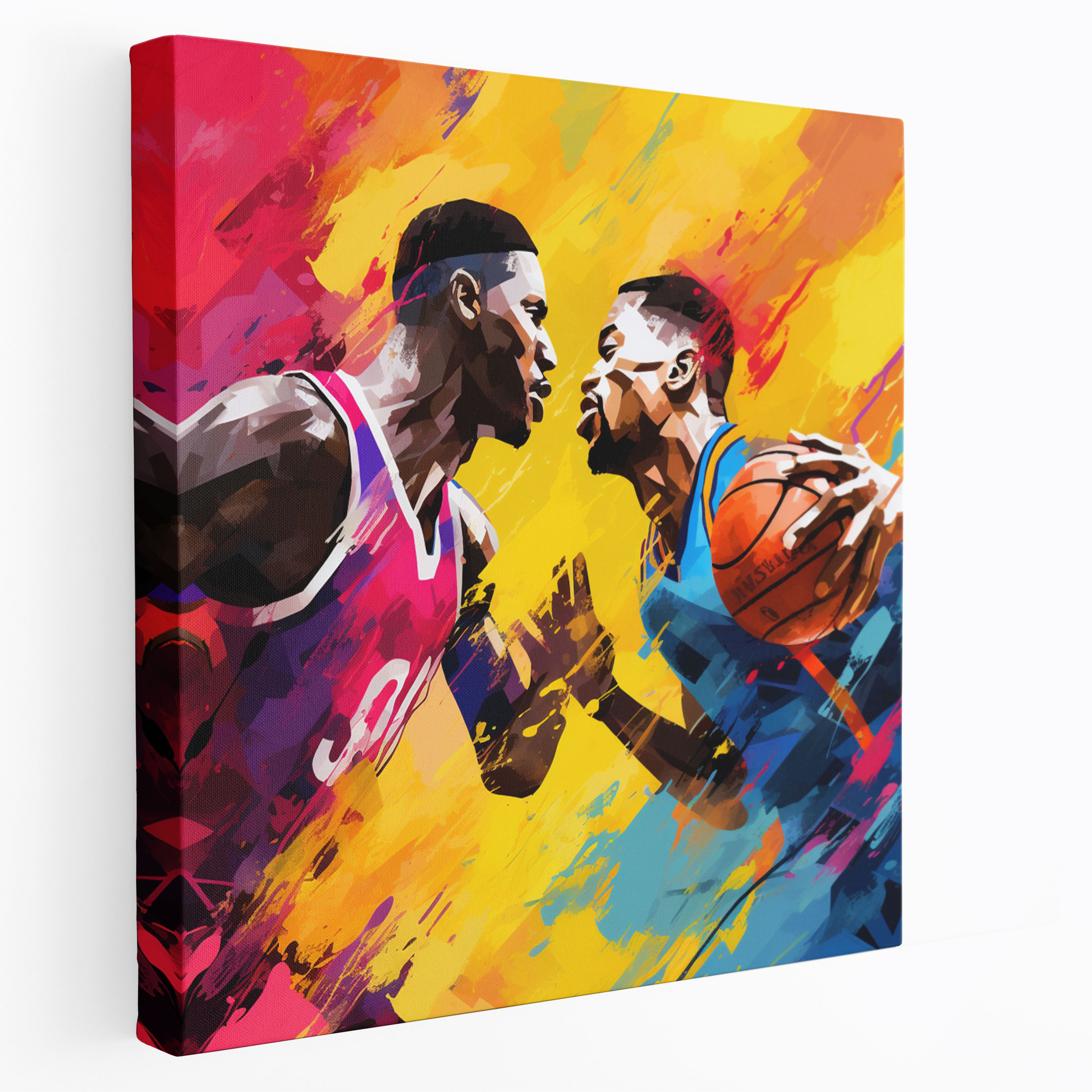 Nba Wall Art - Nba, Canvas, Sports, Abstract