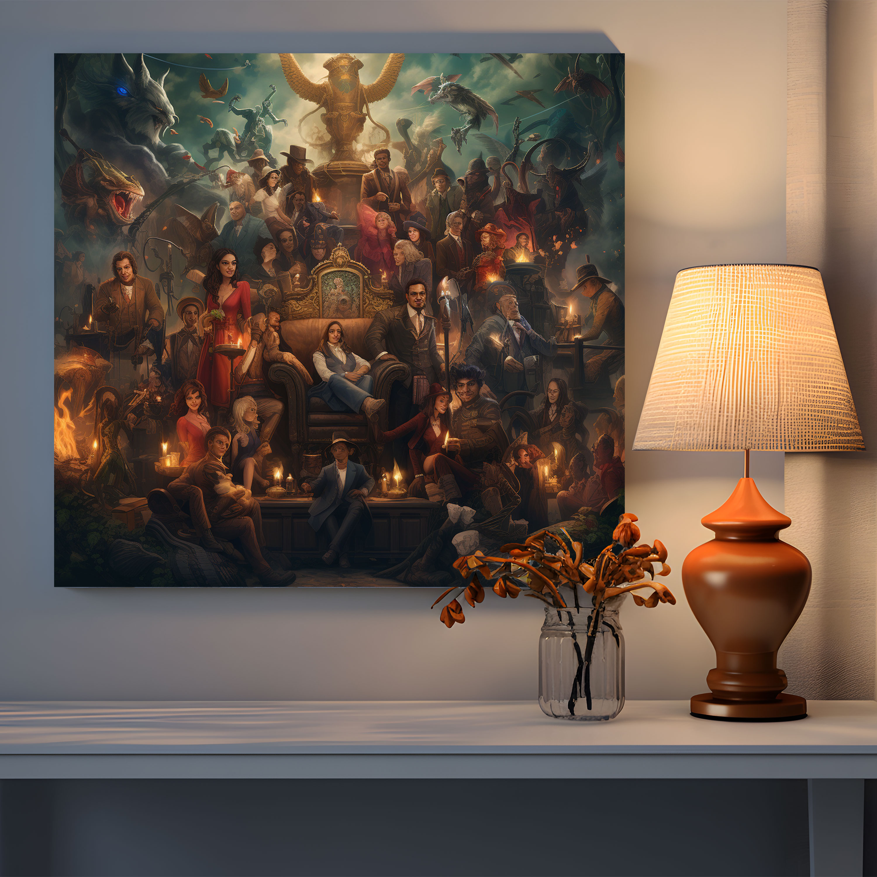 Nba Legends Canvas Print - Nba, Legends, Basketball, Canvas Wall Art