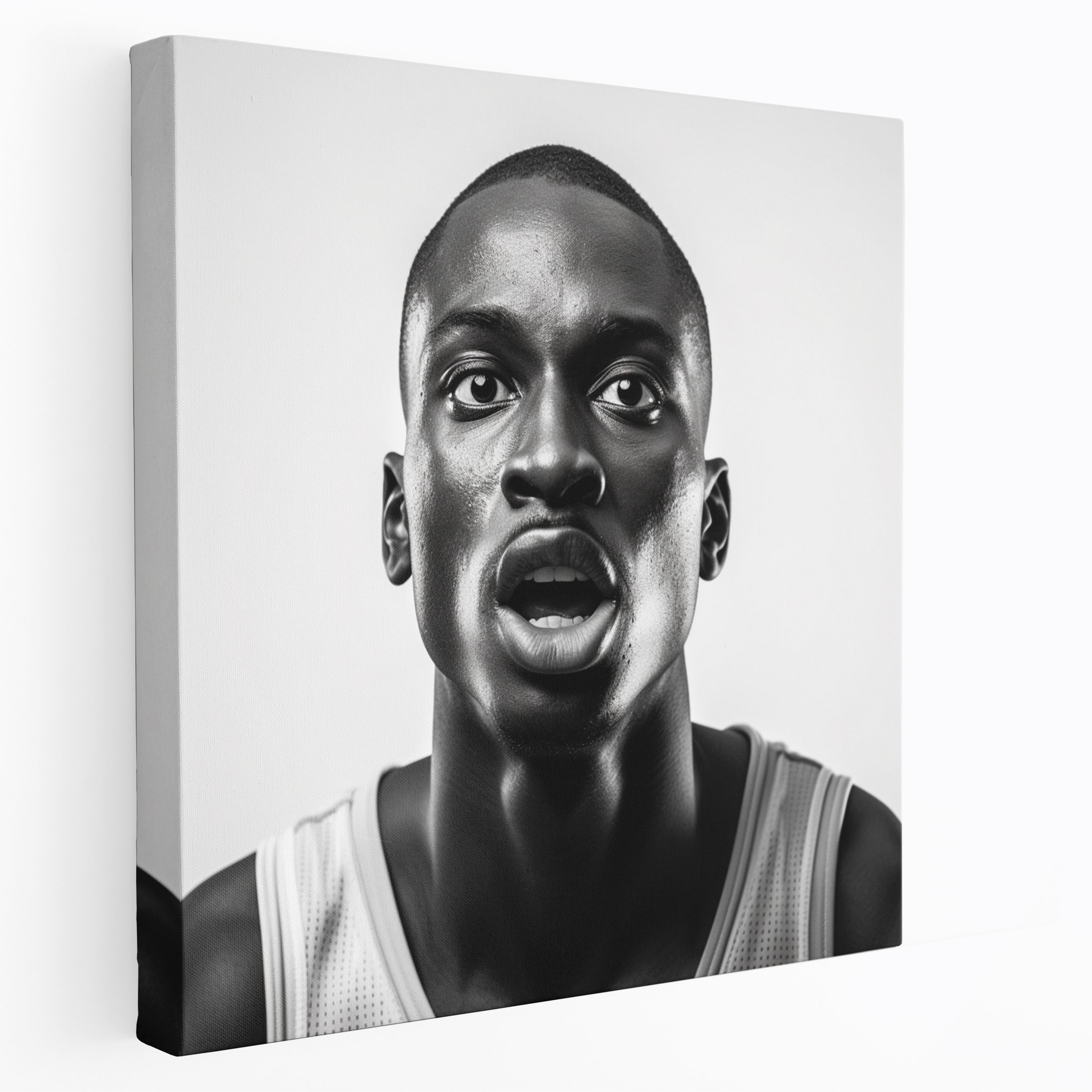 Nba Canvas Print - Intense Basketball Player - Nba, Wall Art, Basketball Player, Canvas Print