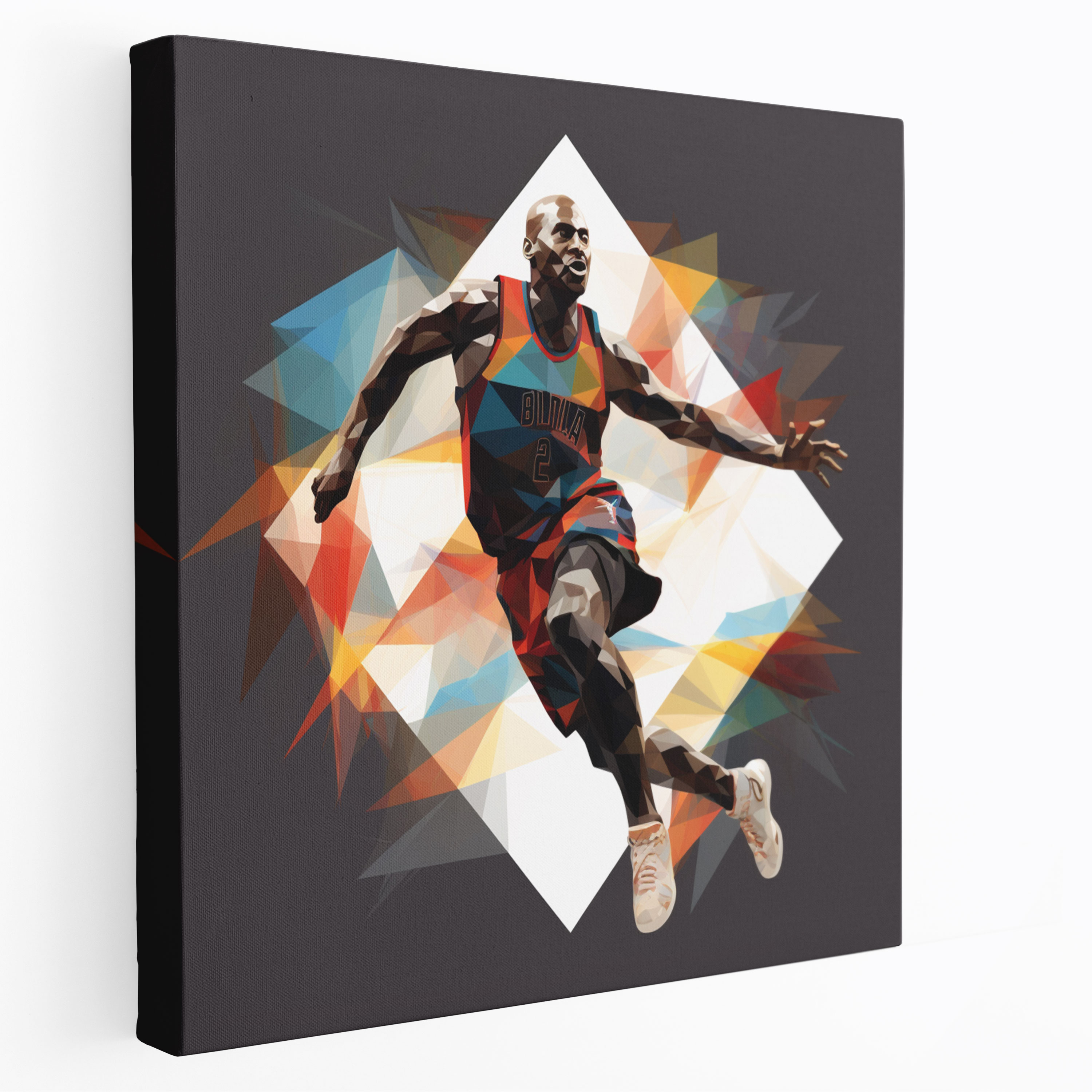 Nba Wall Art - Michael Jordan Iconic Pose - Nba, Home Decoration, Michael Jordan, Canvas