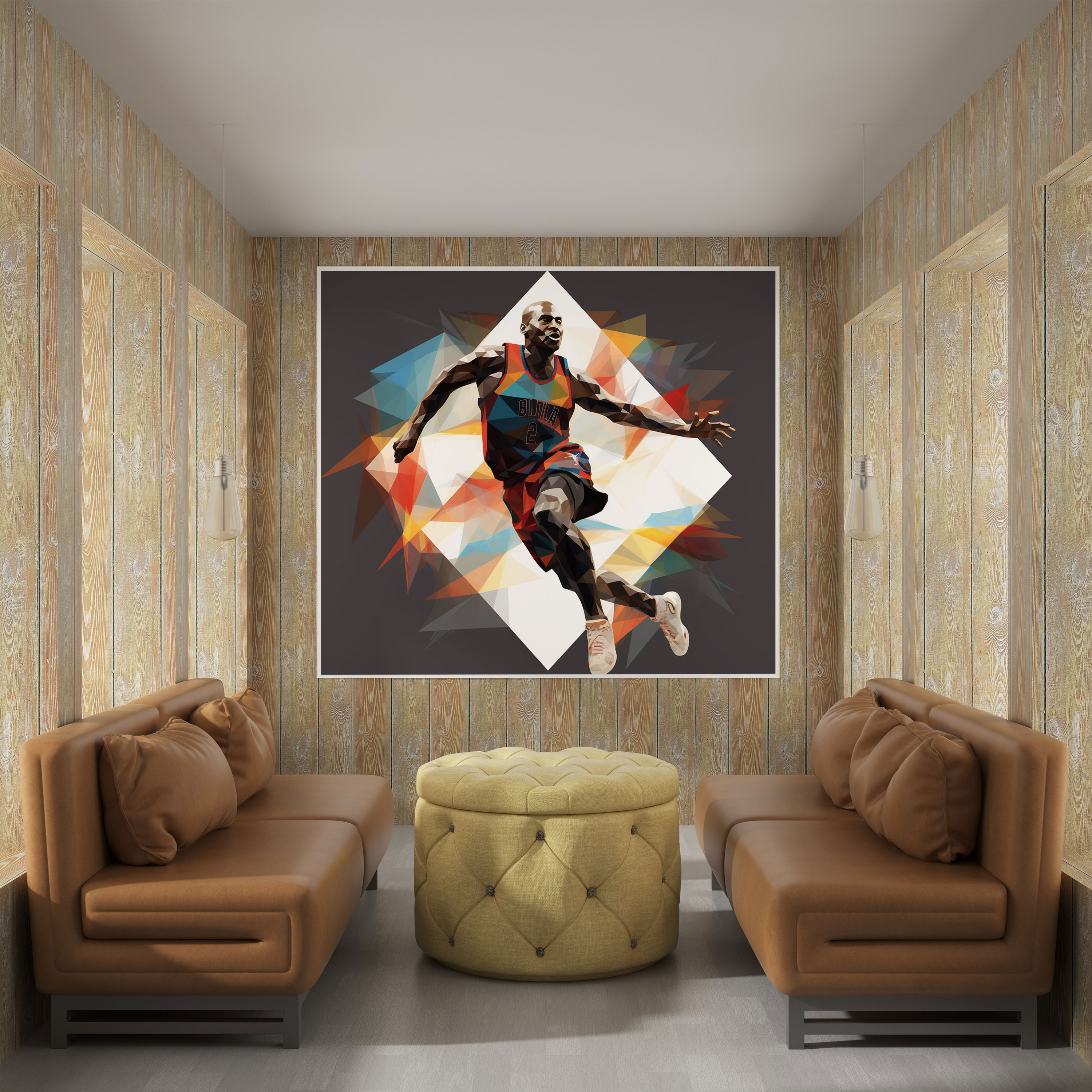 Nba Wall Art - Michael Jordan Iconic Pose - Nba, Home Decoration, Michael Jordan, Canvas
