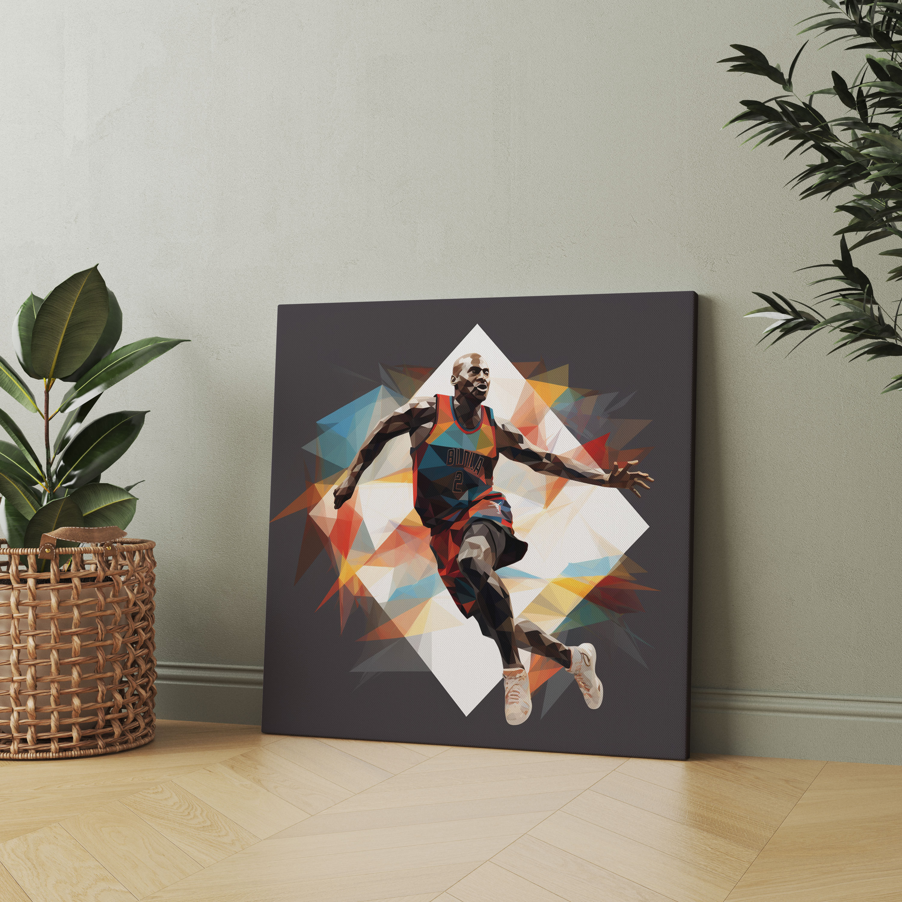 Nba Wall Art - Michael Jordan Iconic Pose - Nba, Home Decoration, Michael Jordan, Canvas