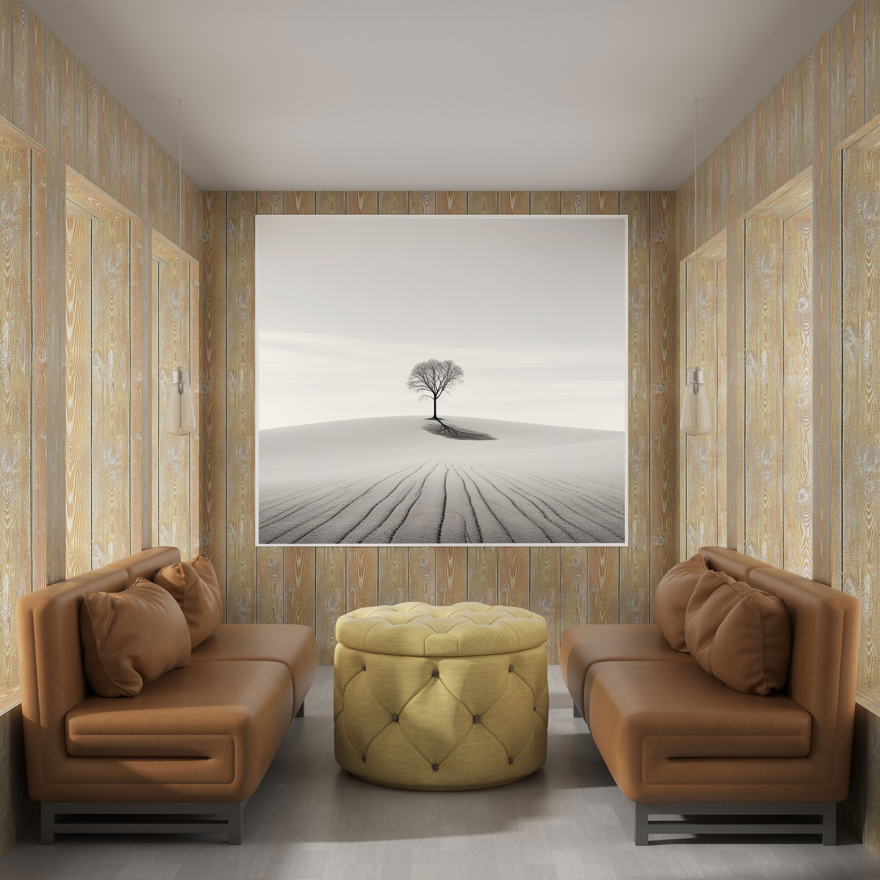 Neutral Minimalist Wall Art - Neutral, Canvas, Black And White Photograph, Wall Decoration