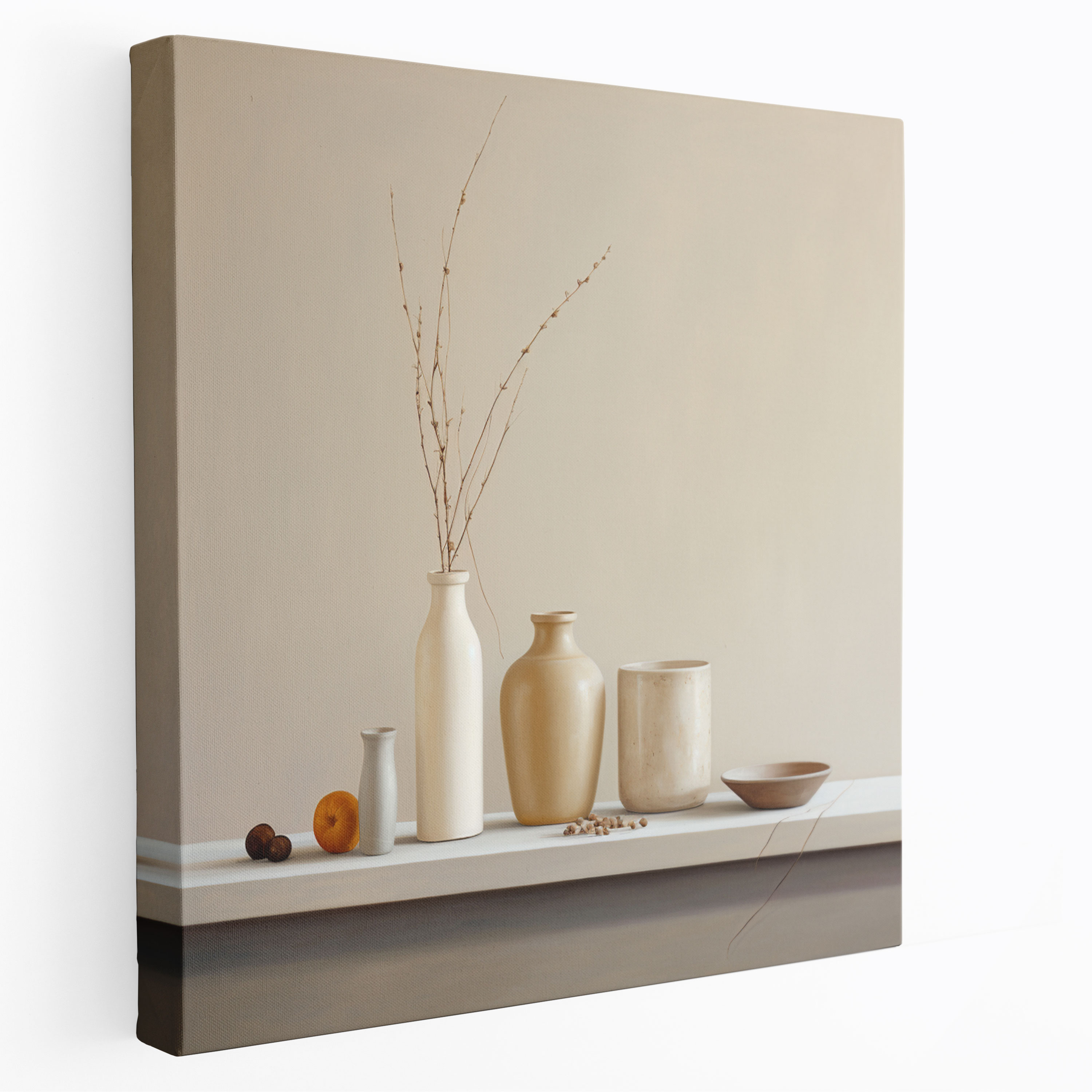 Neutral Canvas Print - Neutral, Home Decoration, Simplicity, Canvas Print