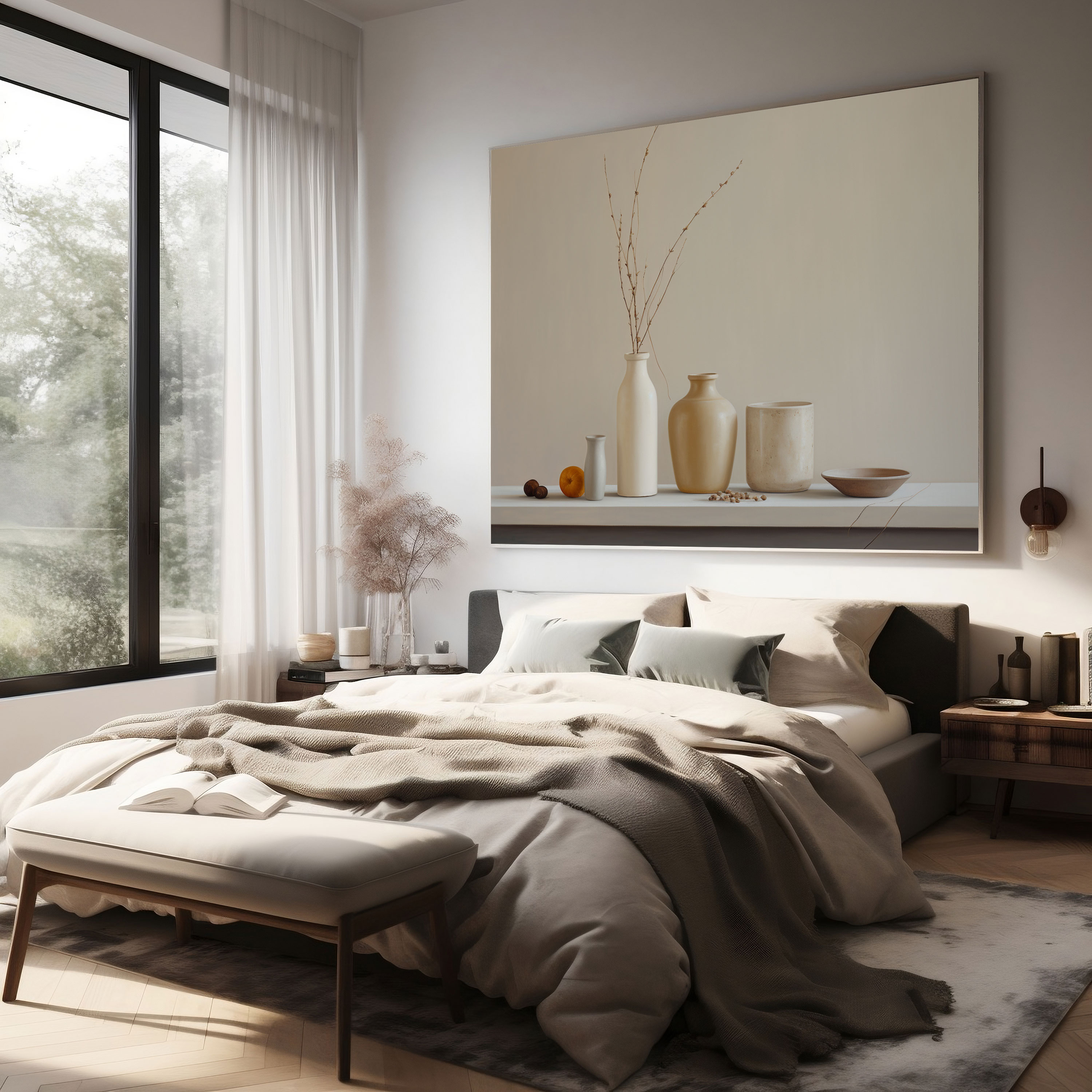 Neutral Canvas Print - Neutral, Home Decoration, Simplicity, Canvas Print