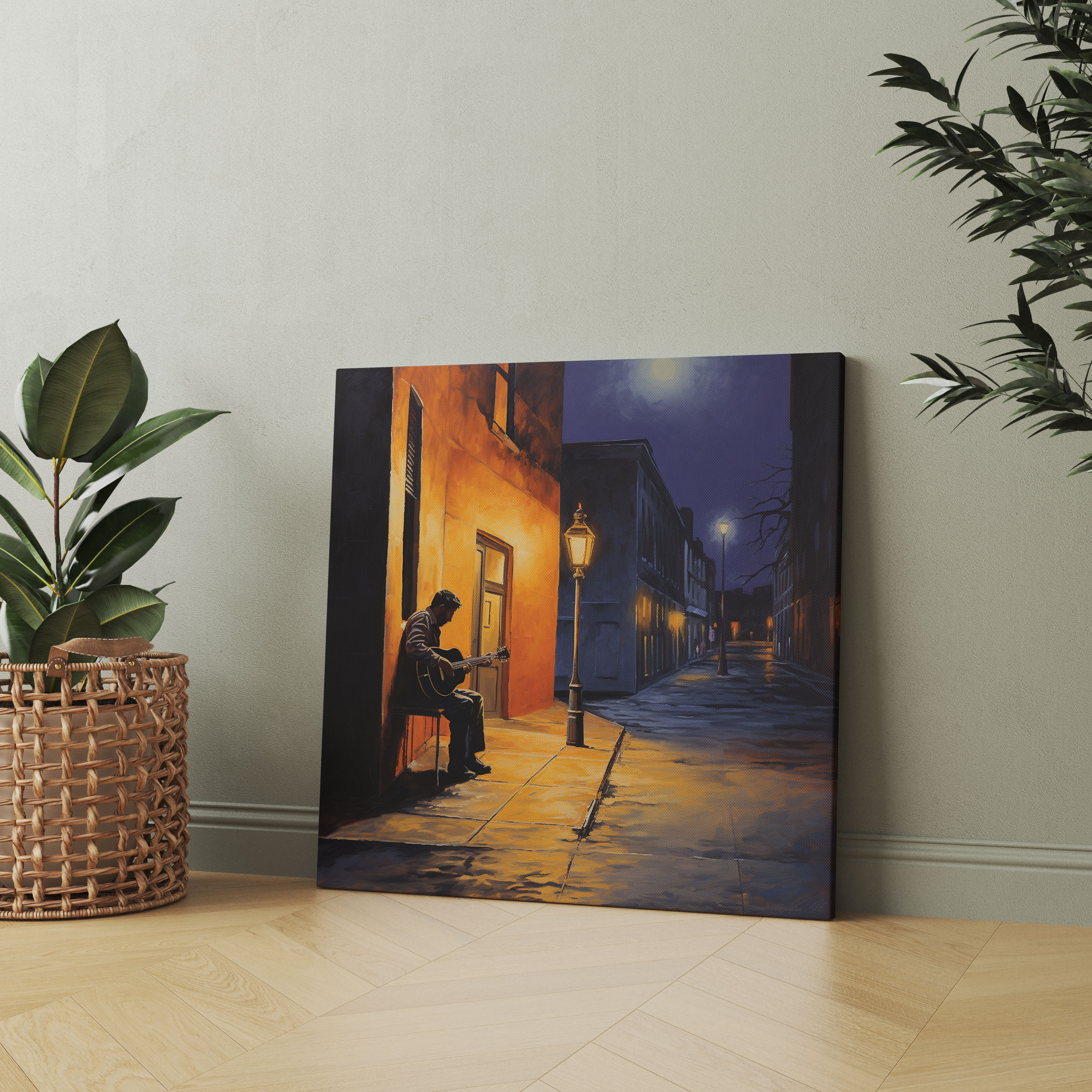 Nighthawks Wall Decoration - Nighthawks, Urban Charm, Nighthawks, Wall Art