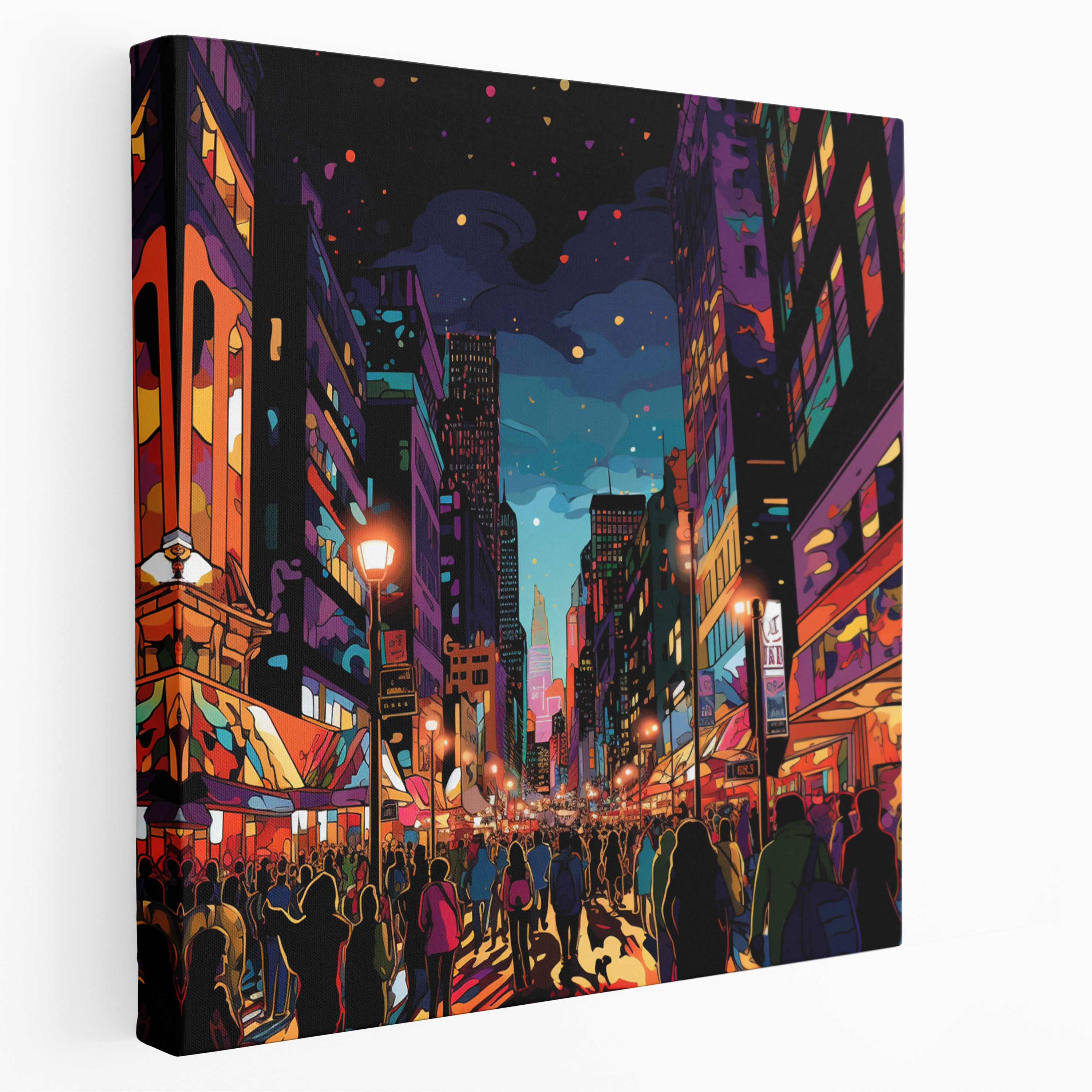 Nighthawks Canvas Print - Nighthawks, Nighthawks, Canvas Wall Art, Home Decoration