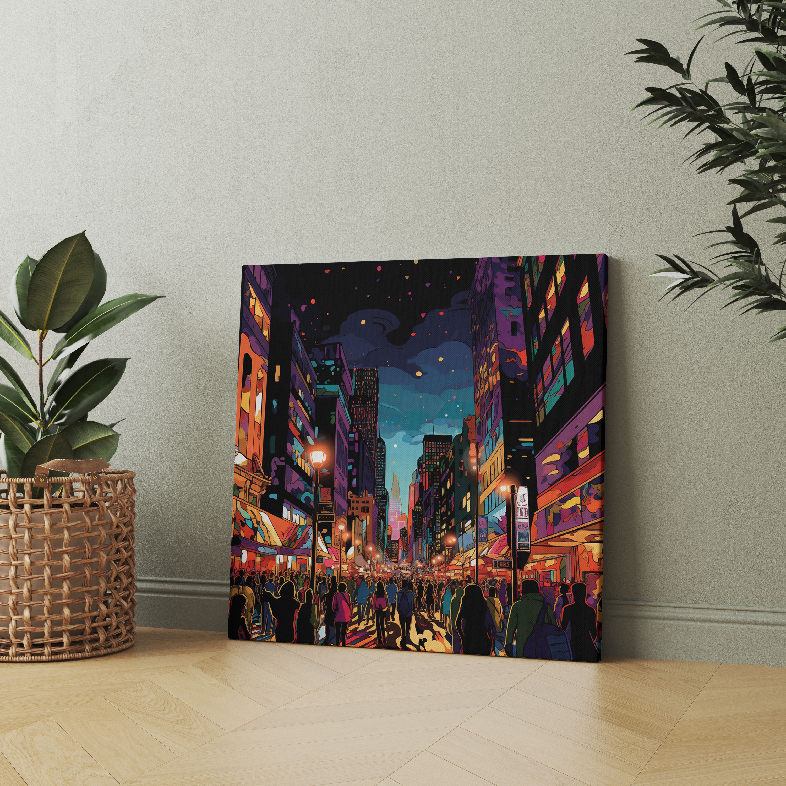 Nighthawks Canvas Print - Nighthawks, Nighthawks, Canvas Wall Art, Home Decoration