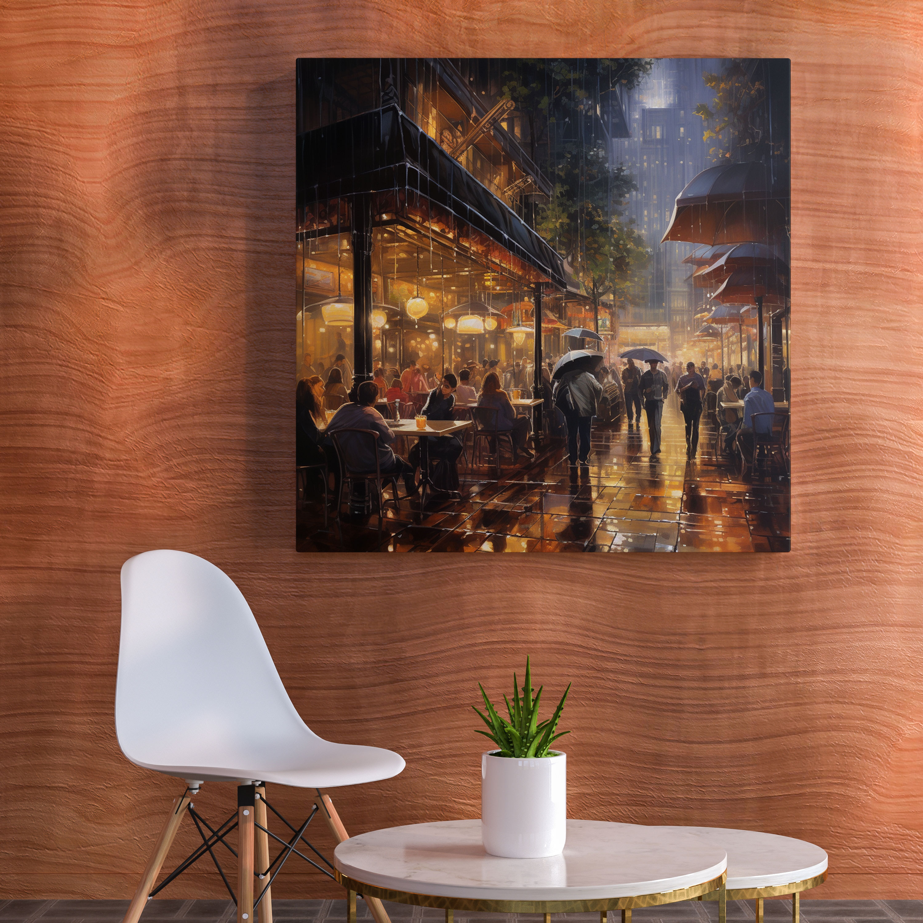 Nighthawks Wall Art - Nighthawks, Canvas, Wall Decoration, Canvas Wall Art