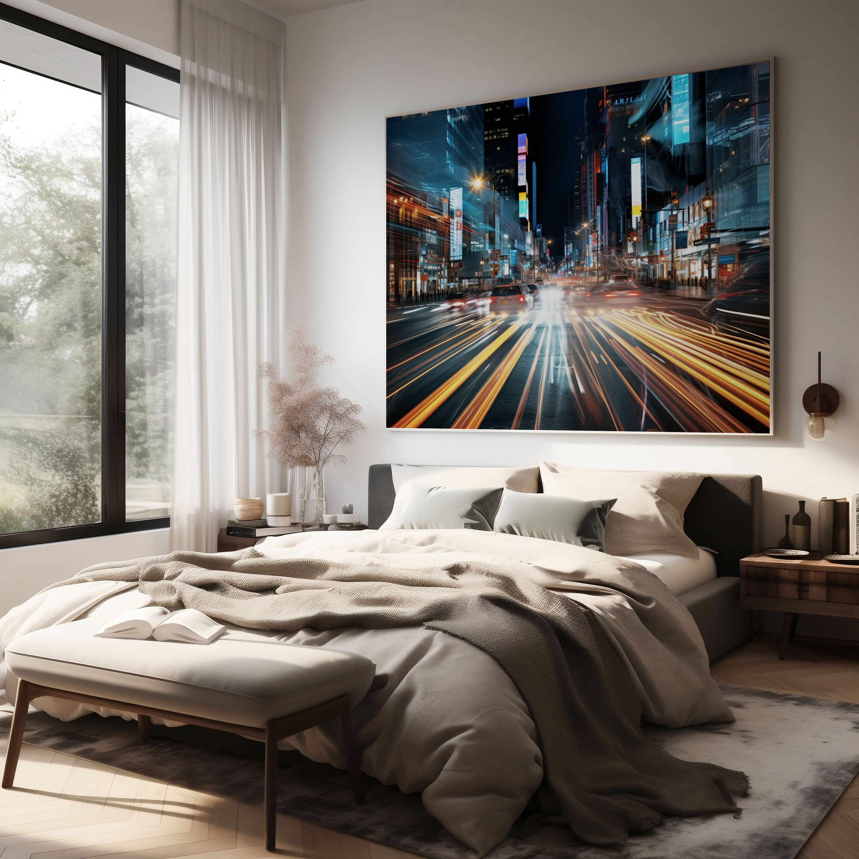 Nighthawks Canvas Print - Nighthawks, Canvas Print, Nighthawks, Urban Nightlife