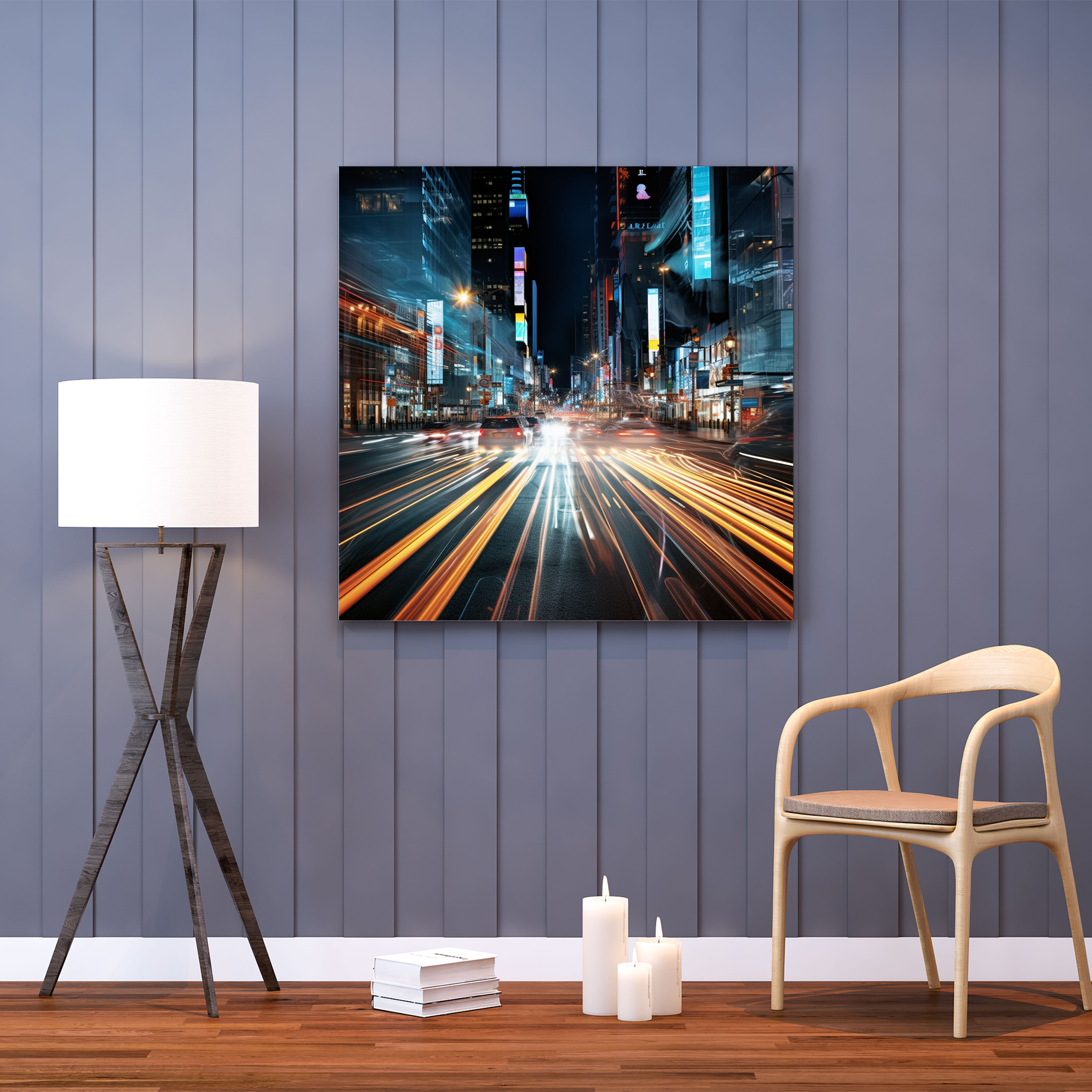 Nighthawks Canvas Print - Nighthawks, Canvas Print, Nighthawks, Urban Nightlife