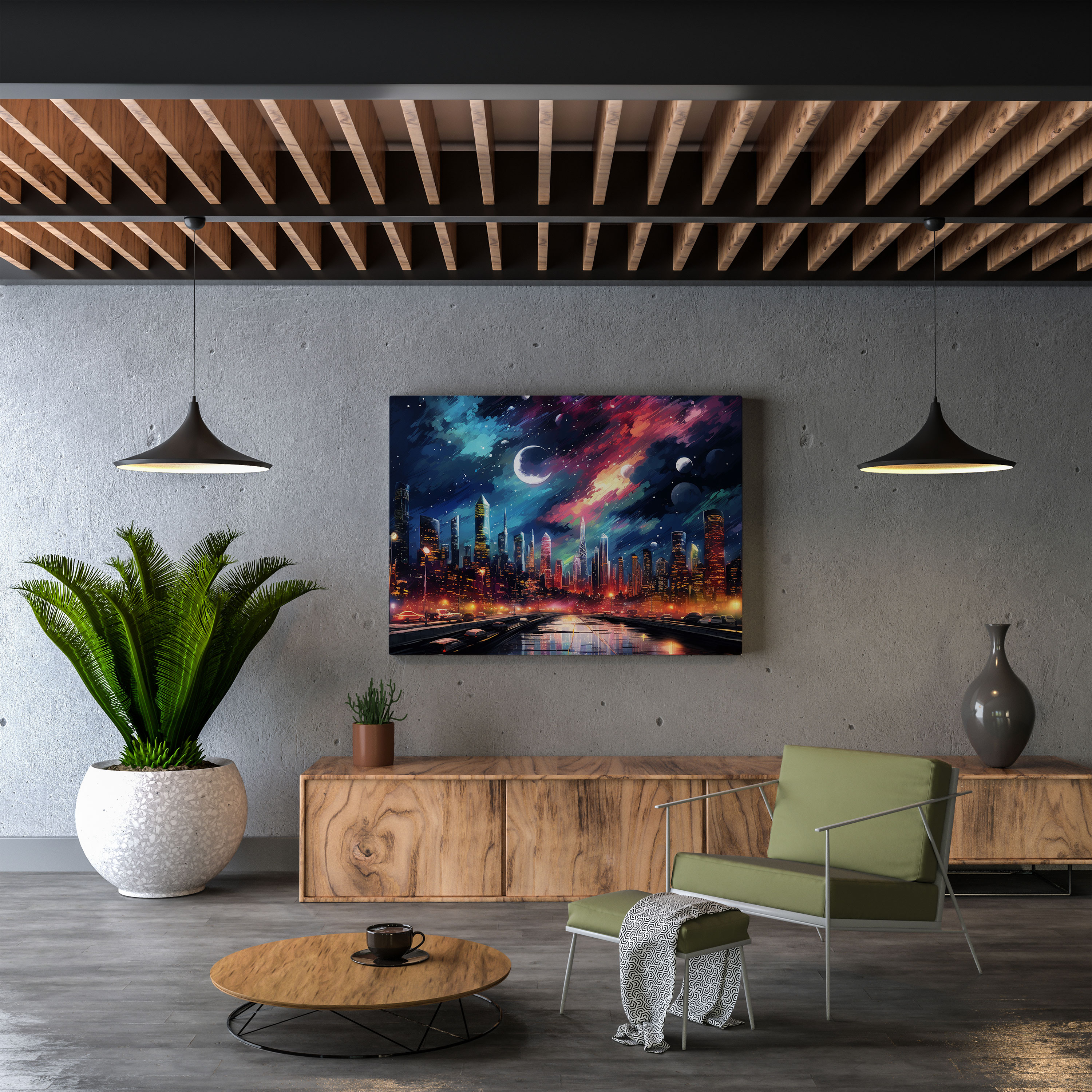 Nighthawks Canvas Print - Nighthawks, Home Decoration, Nighthawks, Wall Art