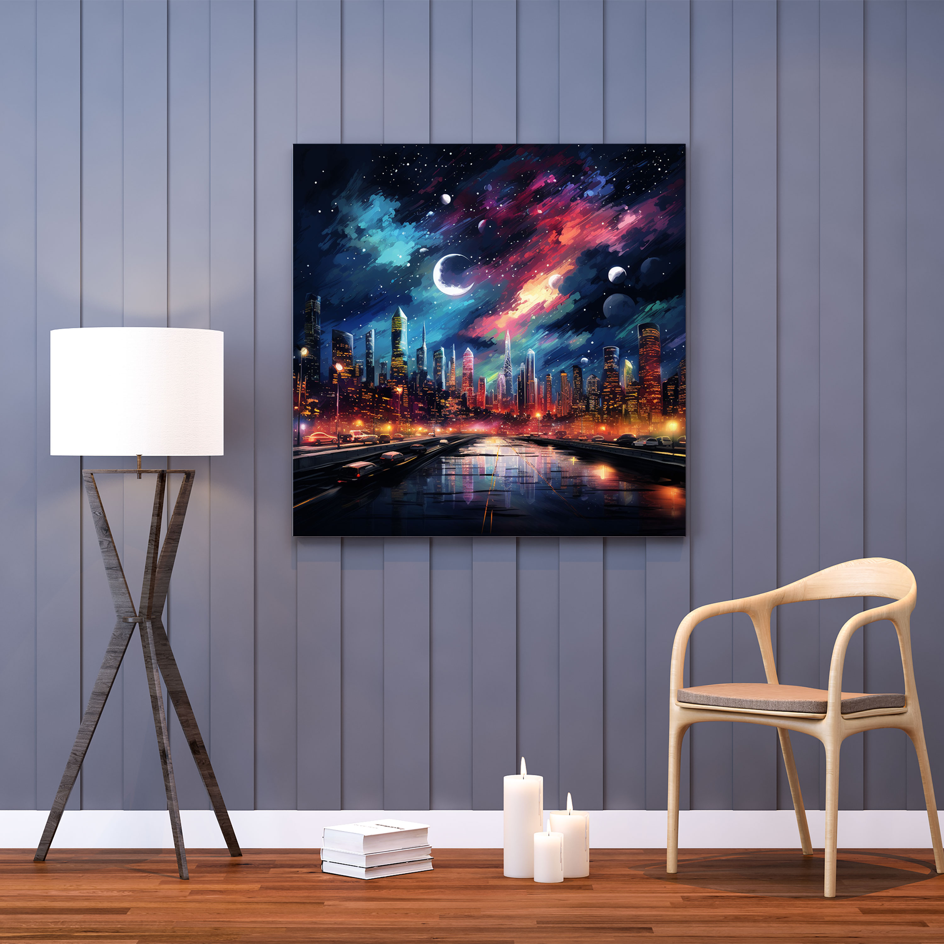 Nighthawks Canvas Print - Nighthawks, Home Decoration, Nighthawks, Wall Art