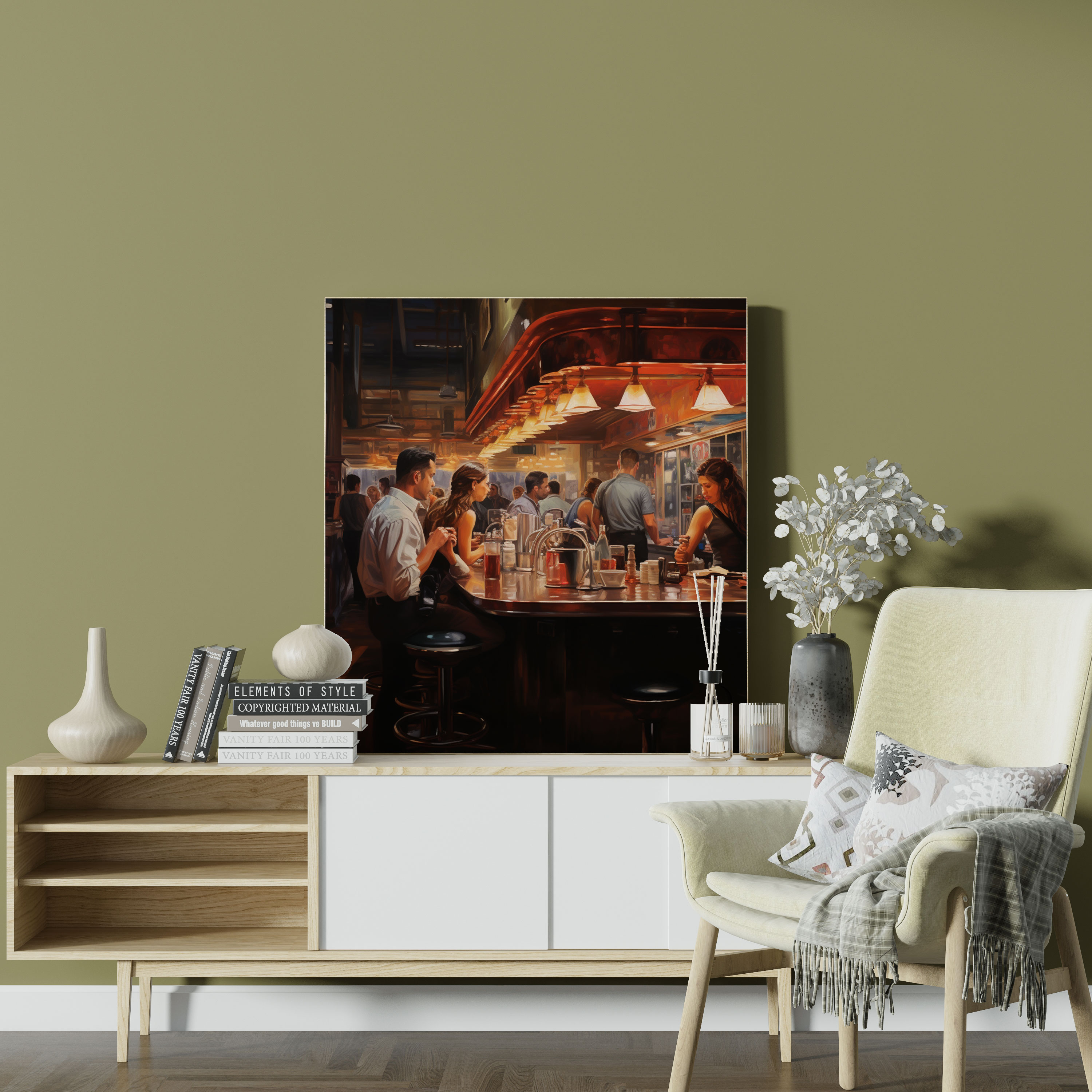 Nighthawks Wall Art - Nighthawks, Mystery, Nighthawks, Elegance